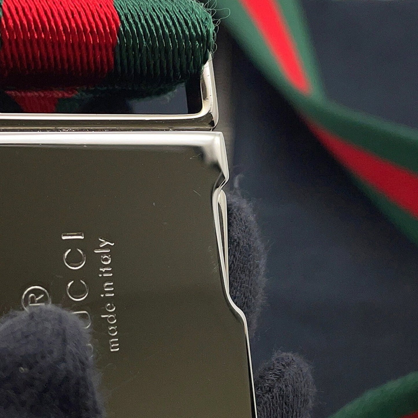 Gucci Sherry Line Black Gg Canvas Sling Bag