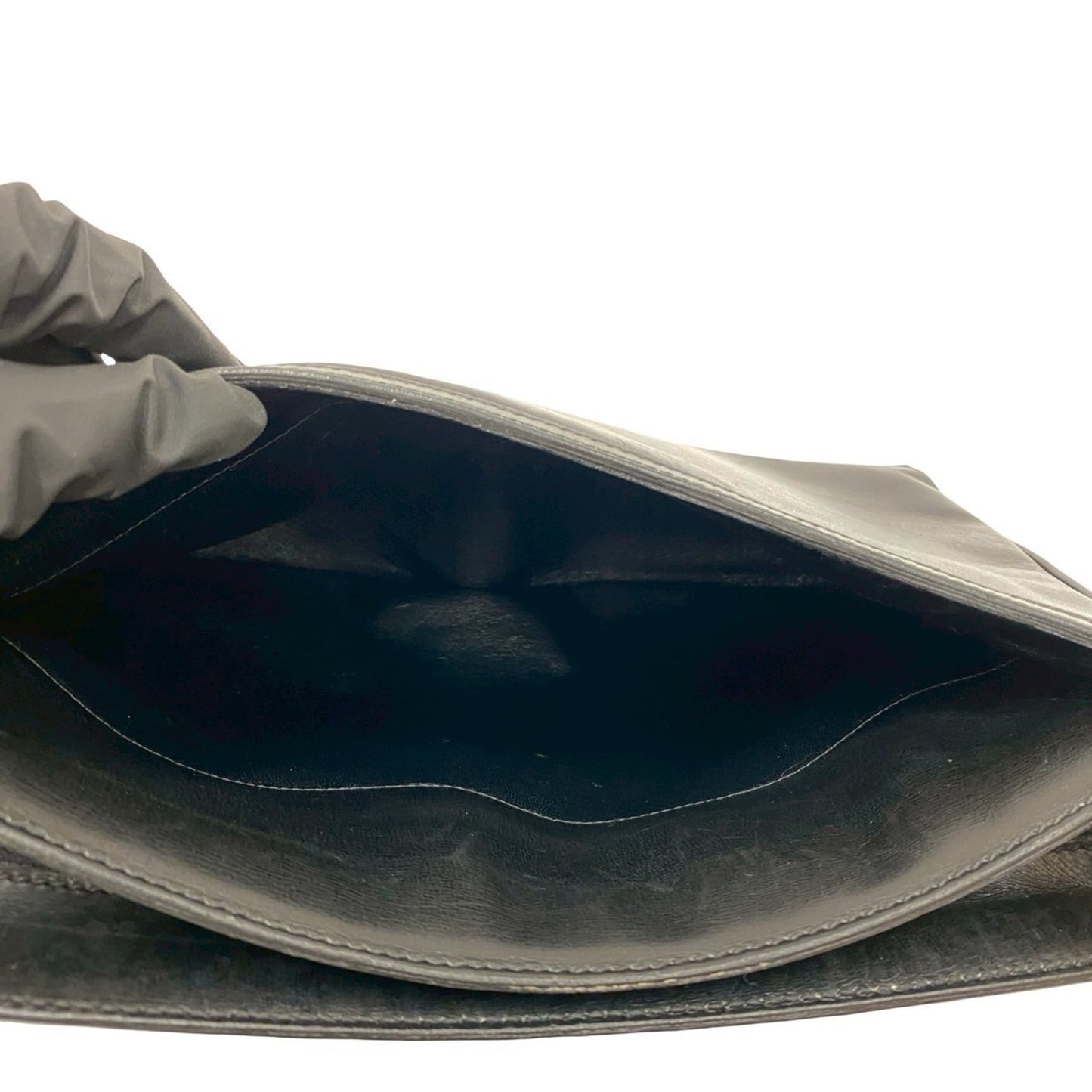 Gucci Black Leather Shoulder Bag