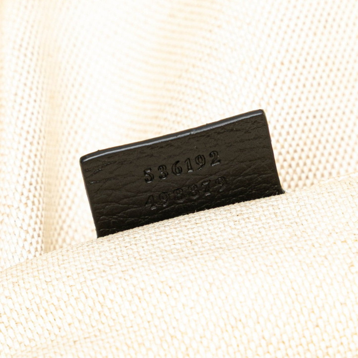 Gucci Black Leather Backpack