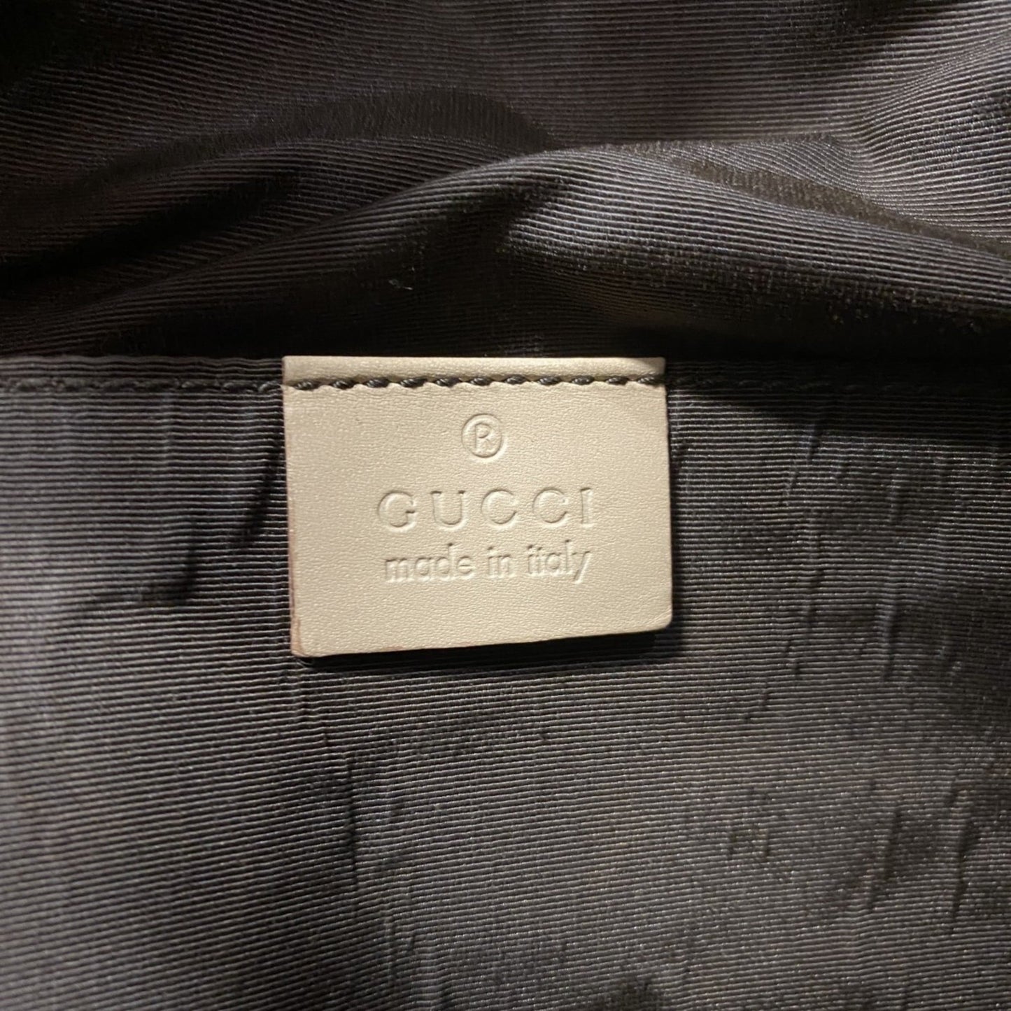 Gucci Beige Canvas Handbag