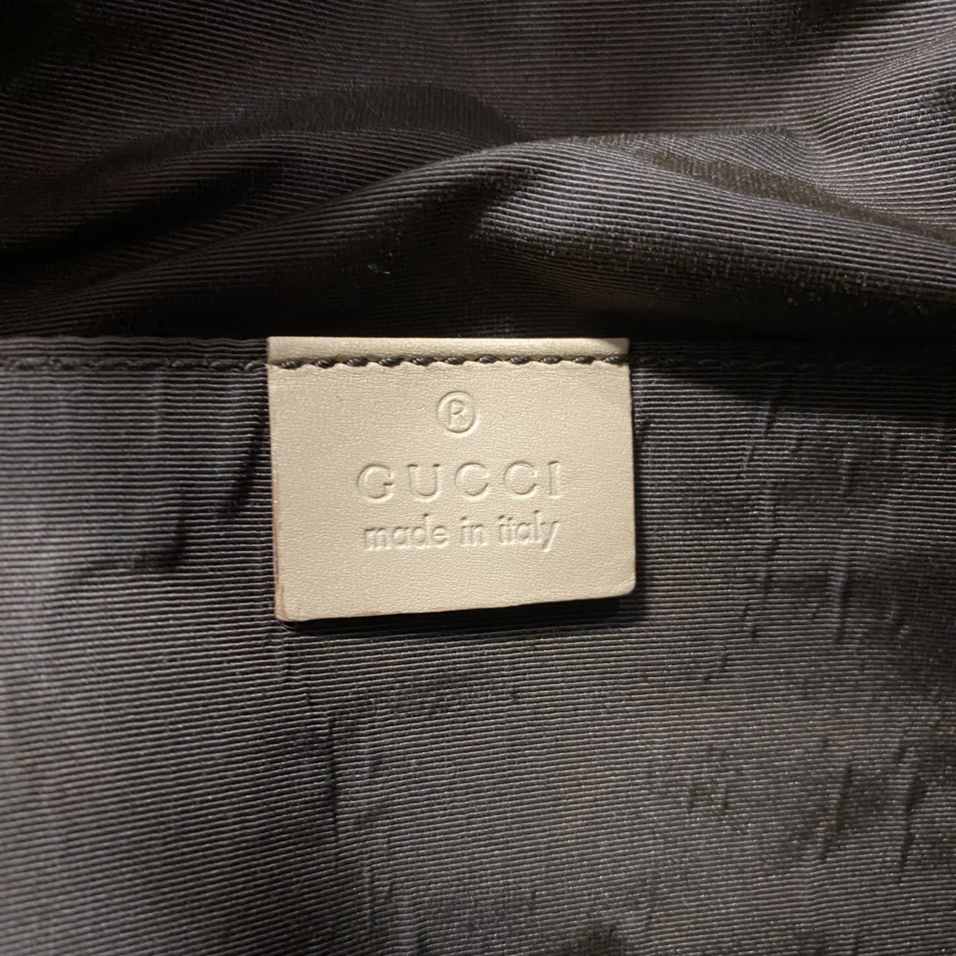 Gucci Beige Canvas Handbag