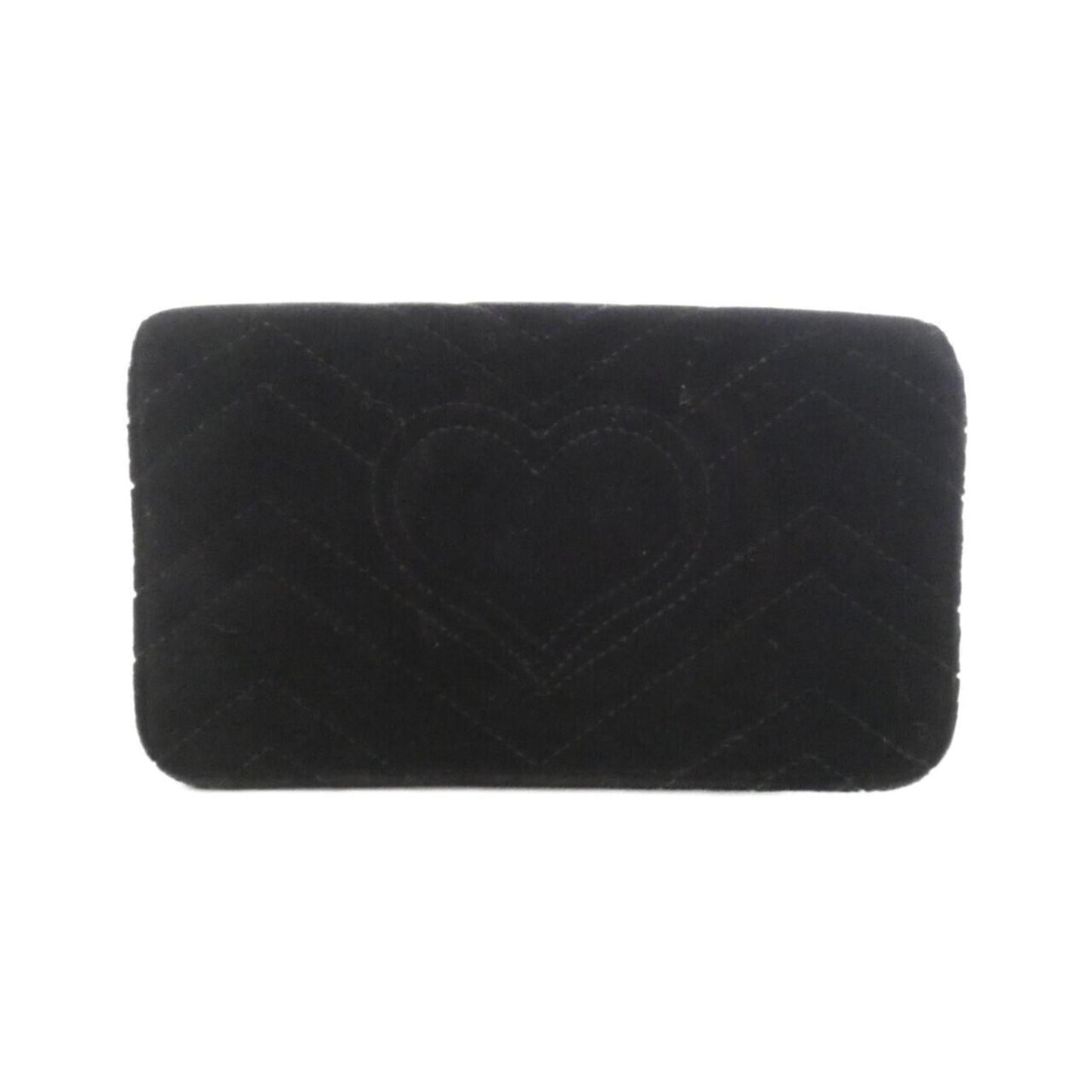 Gucci Black Velvet Shoulder Bag