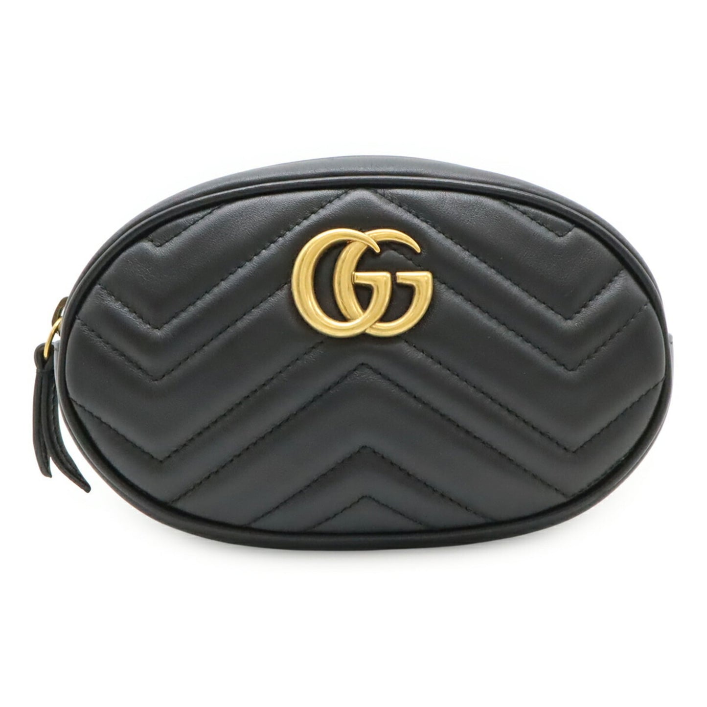 Gucci Black Quilting Fanny Pack Sling Bag
