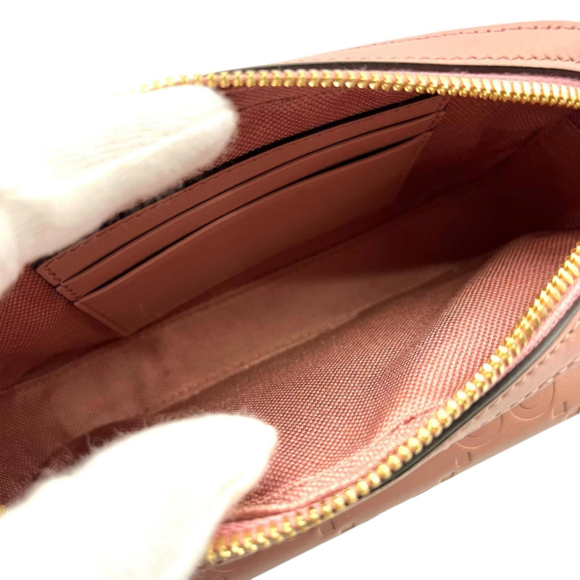 Gucci Pink Leather Shoulder Bag