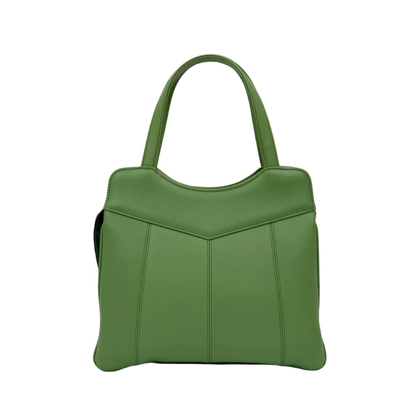 Gucci Green Leather Handbag Shoulder Bag