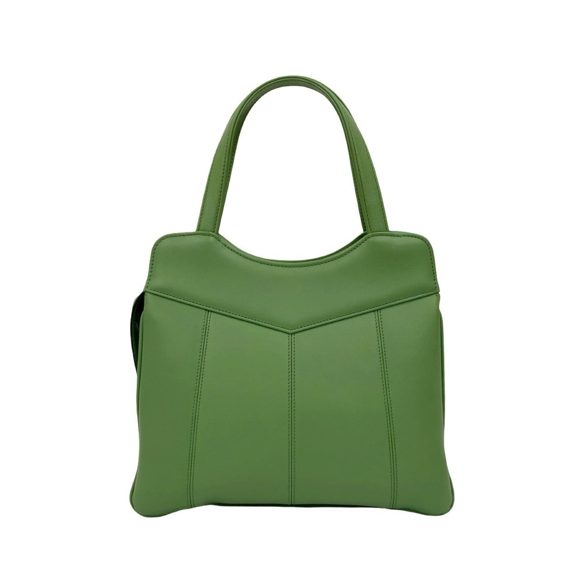 Gucci Green Leather Handbag Shoulder Bag