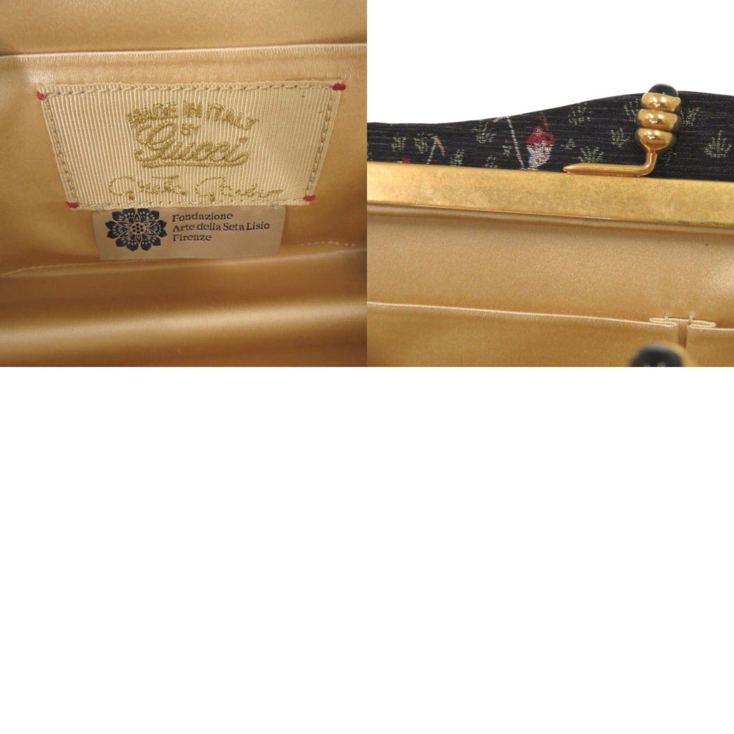 Gucci Black Canvas Clutch Bag