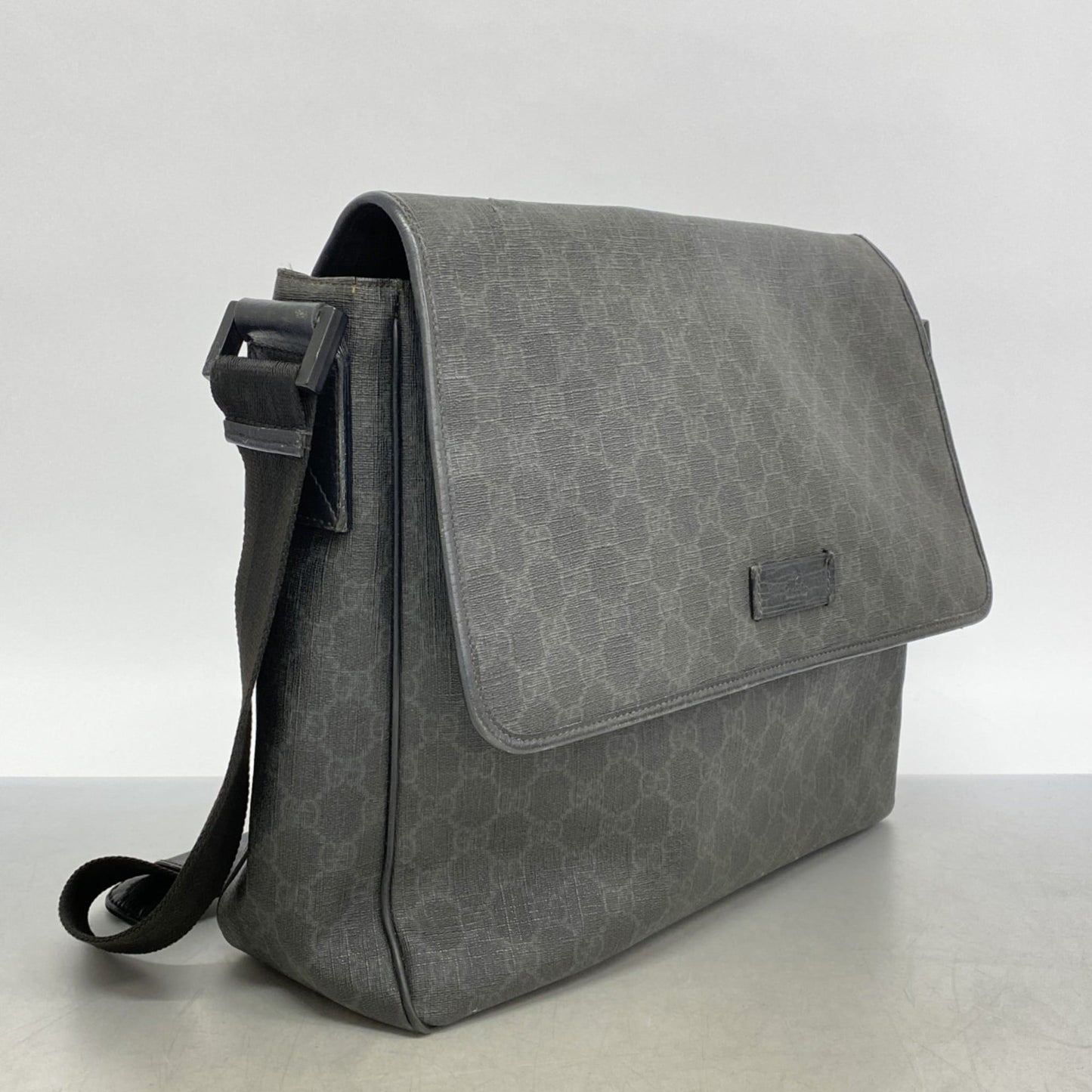 Gucci Black Pvc Shoulder Bag