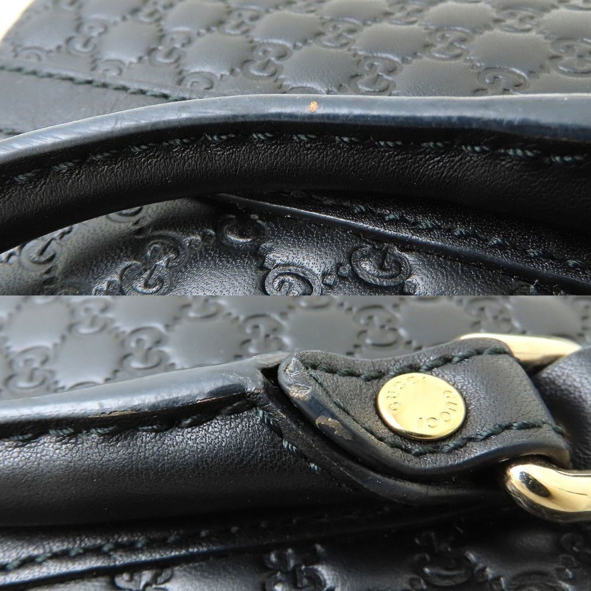Gucci Black Leather Handbag