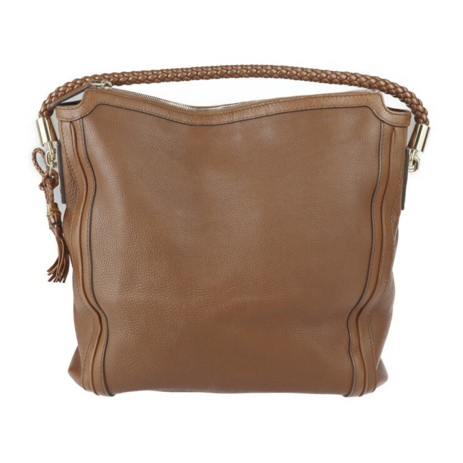 Gucci Brown Bamboo Handbag Shoulder Bag Tote Bag