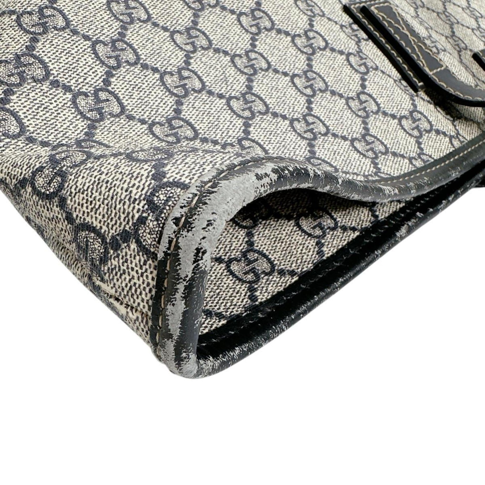 Gucci Gray Pvc Tote Bag