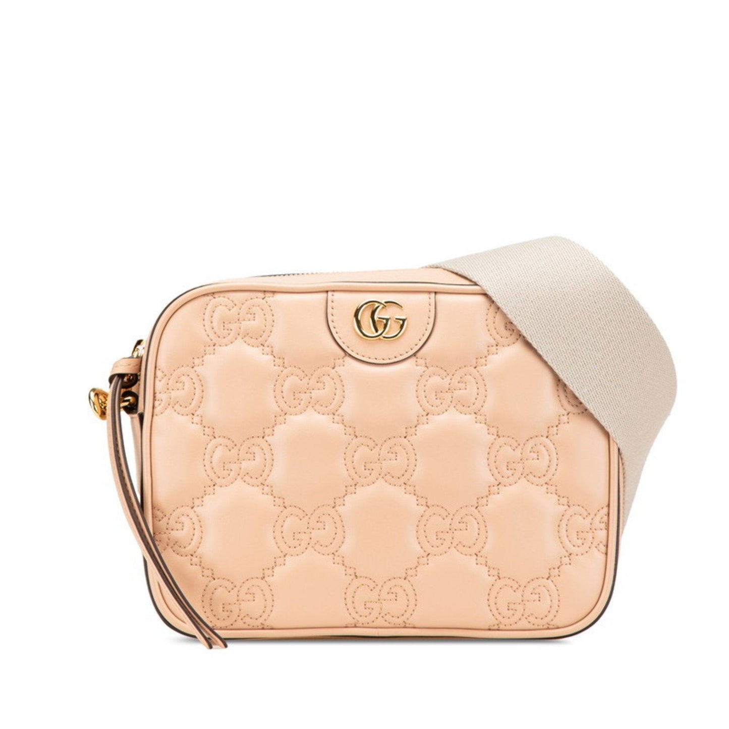 Gucci Beige Leather Shoulder Bag