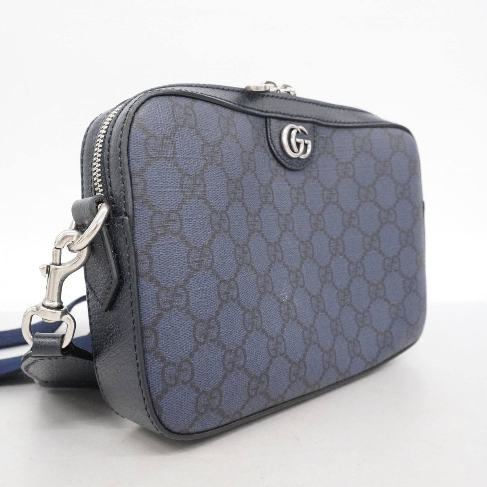 Gucci Navy Pvc Shoulder Bag