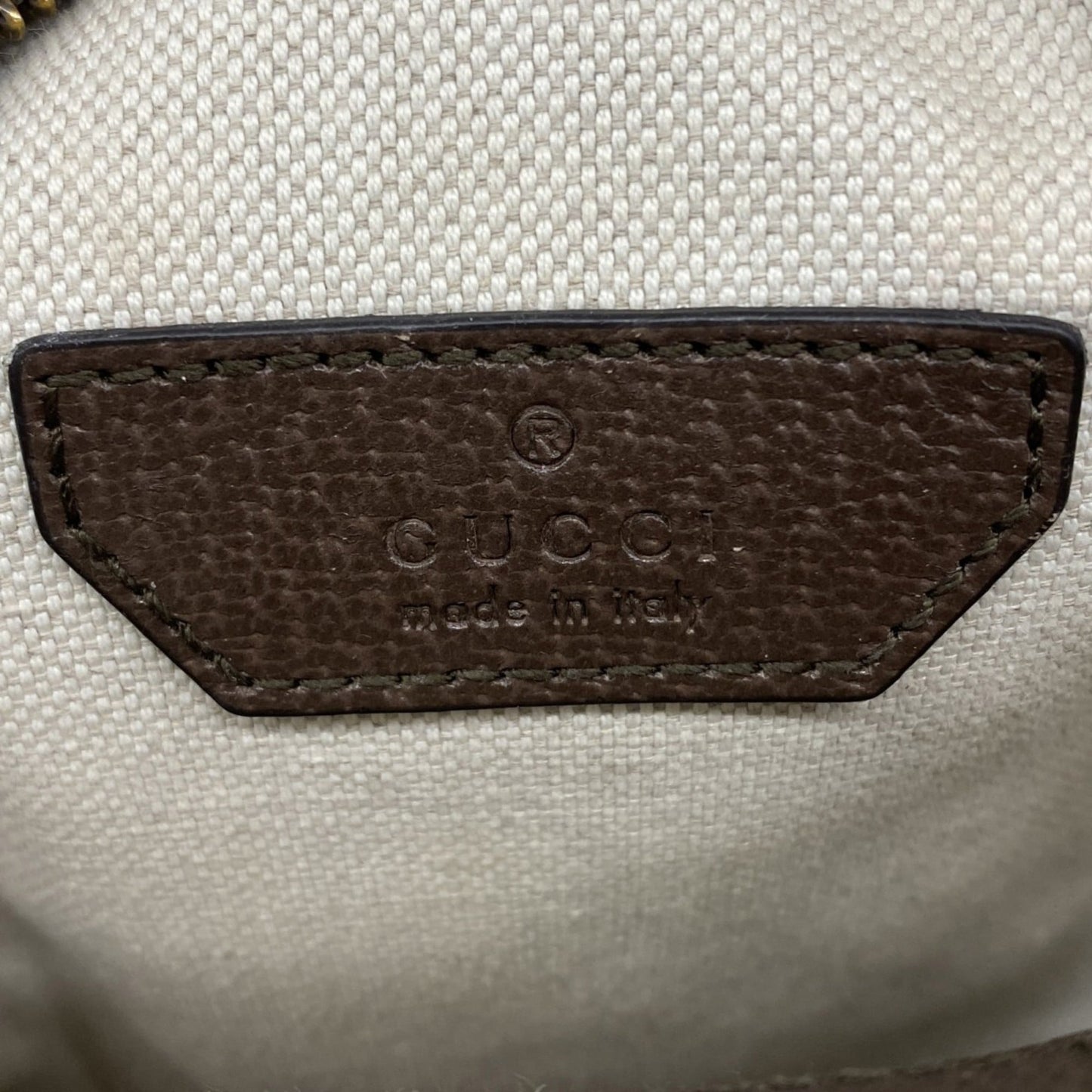 Gucci Brown Pvc Shoulder Bag