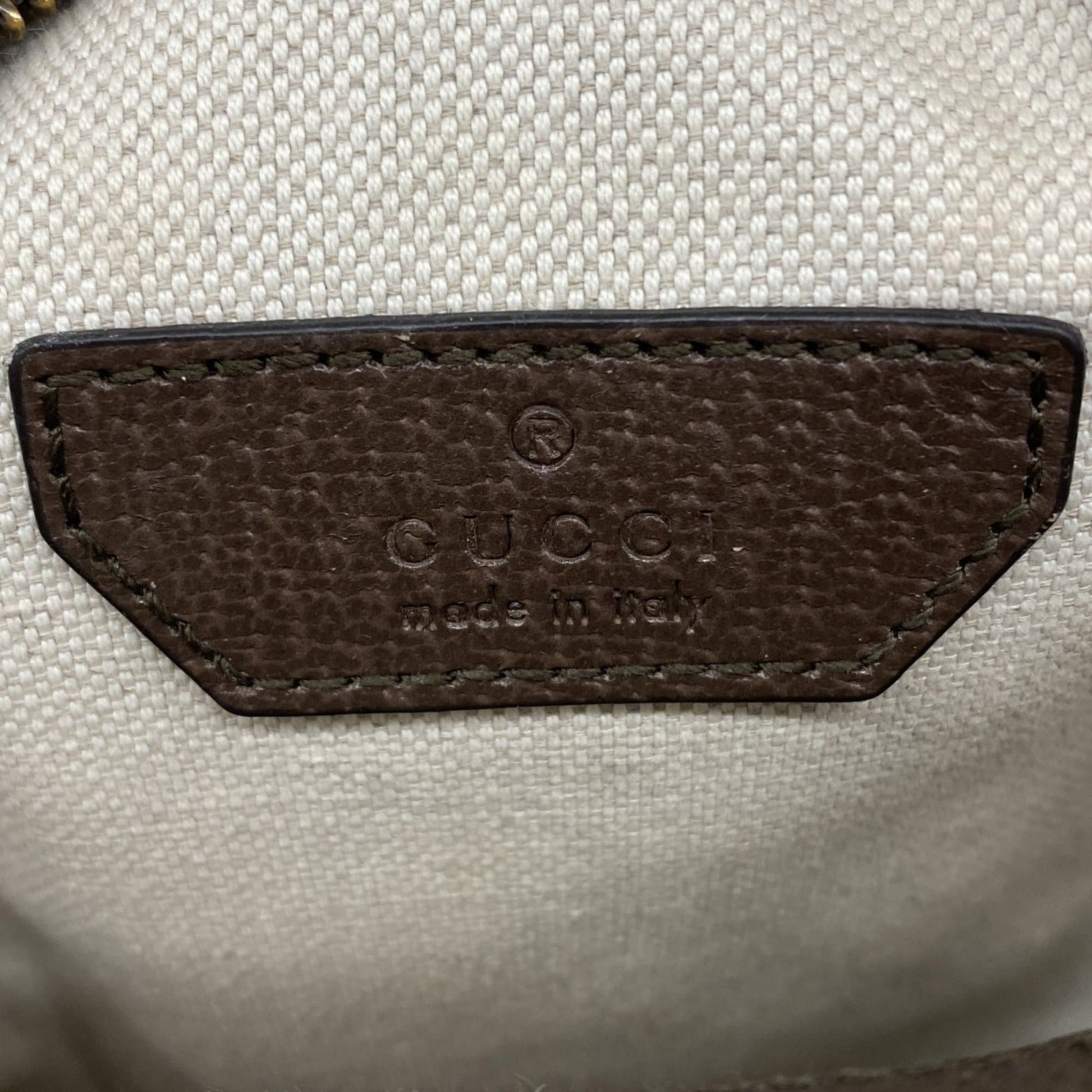 Gucci Brown Pvc Shoulder Bag