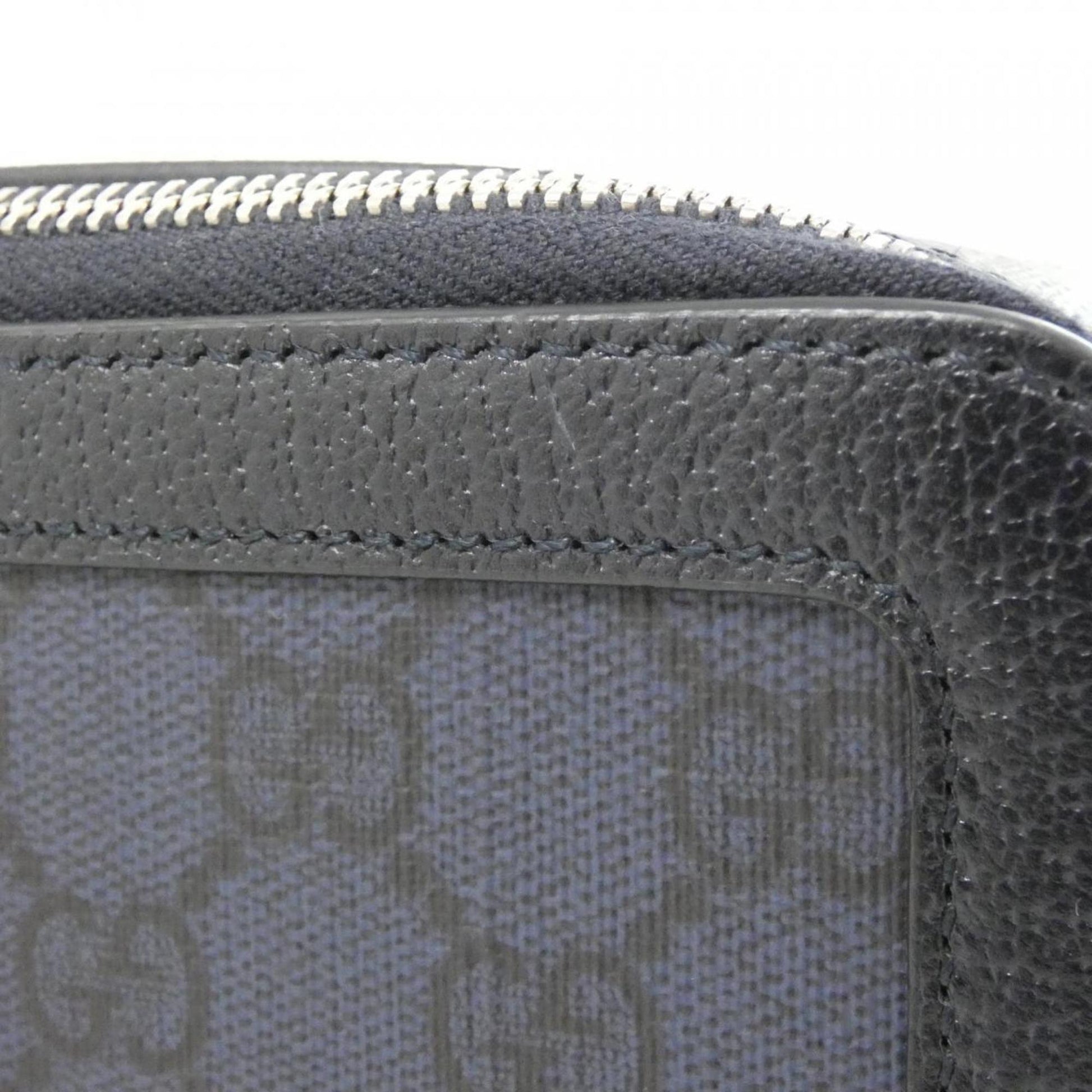 Gucci Black Blue Gg Supreme Shoulder Bag