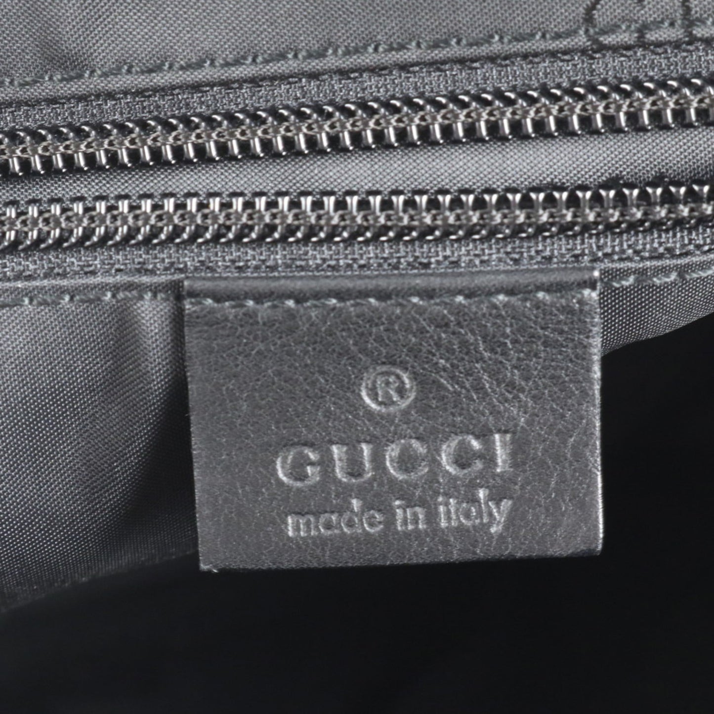 Gucci Black Leather Shoulder Bag