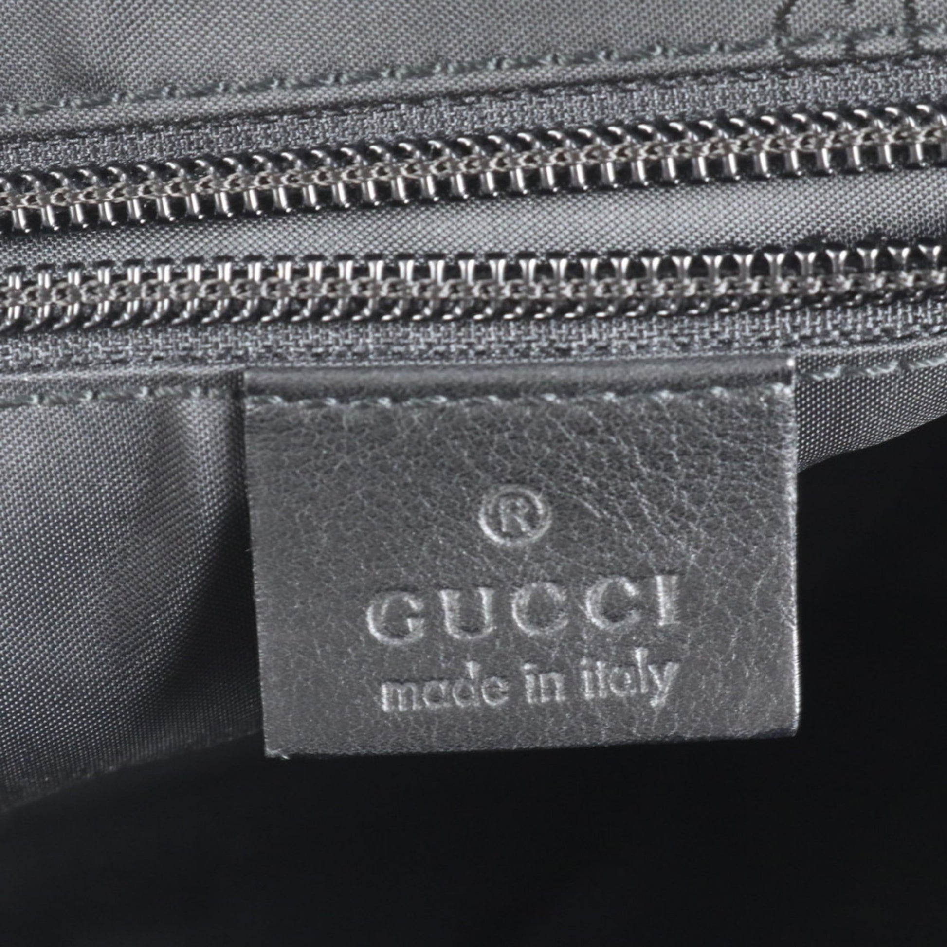 Gucci Black Leather Shoulder Bag