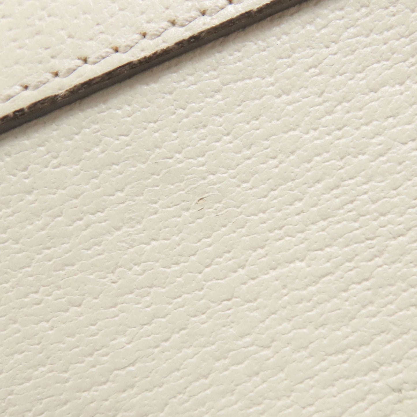 Gucci White Leather Shoulder Bag
