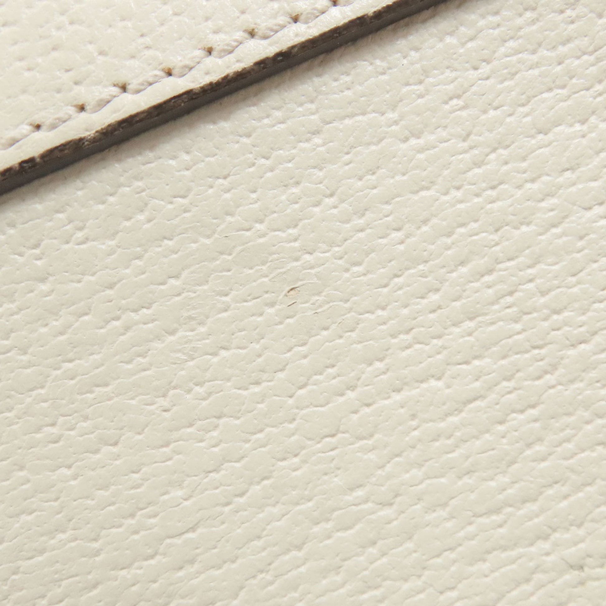 Gucci White Leather Shoulder Bag