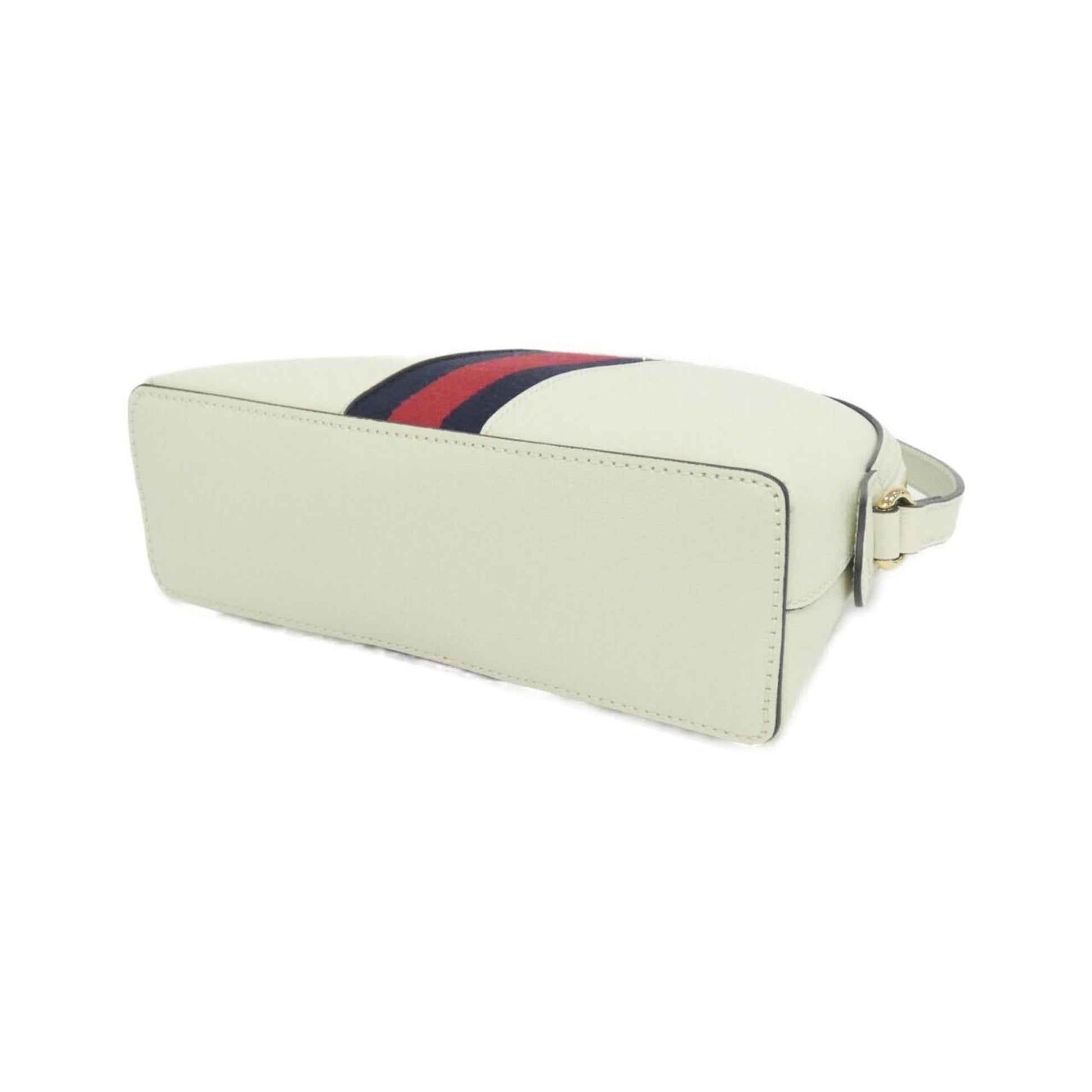 Gucci White Leather Handbag