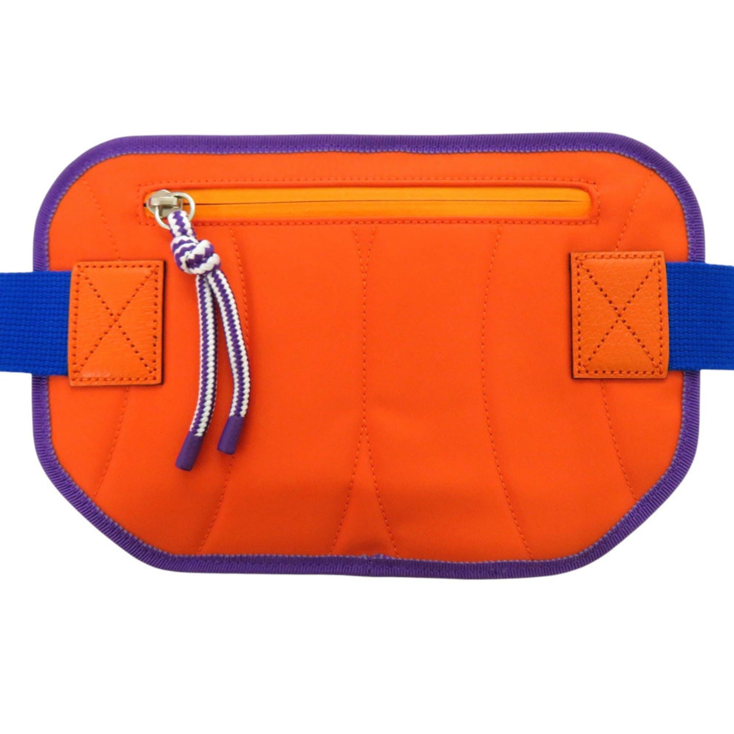 Gucci Blue Orange Purple Nylon Rubber Fanny Pack