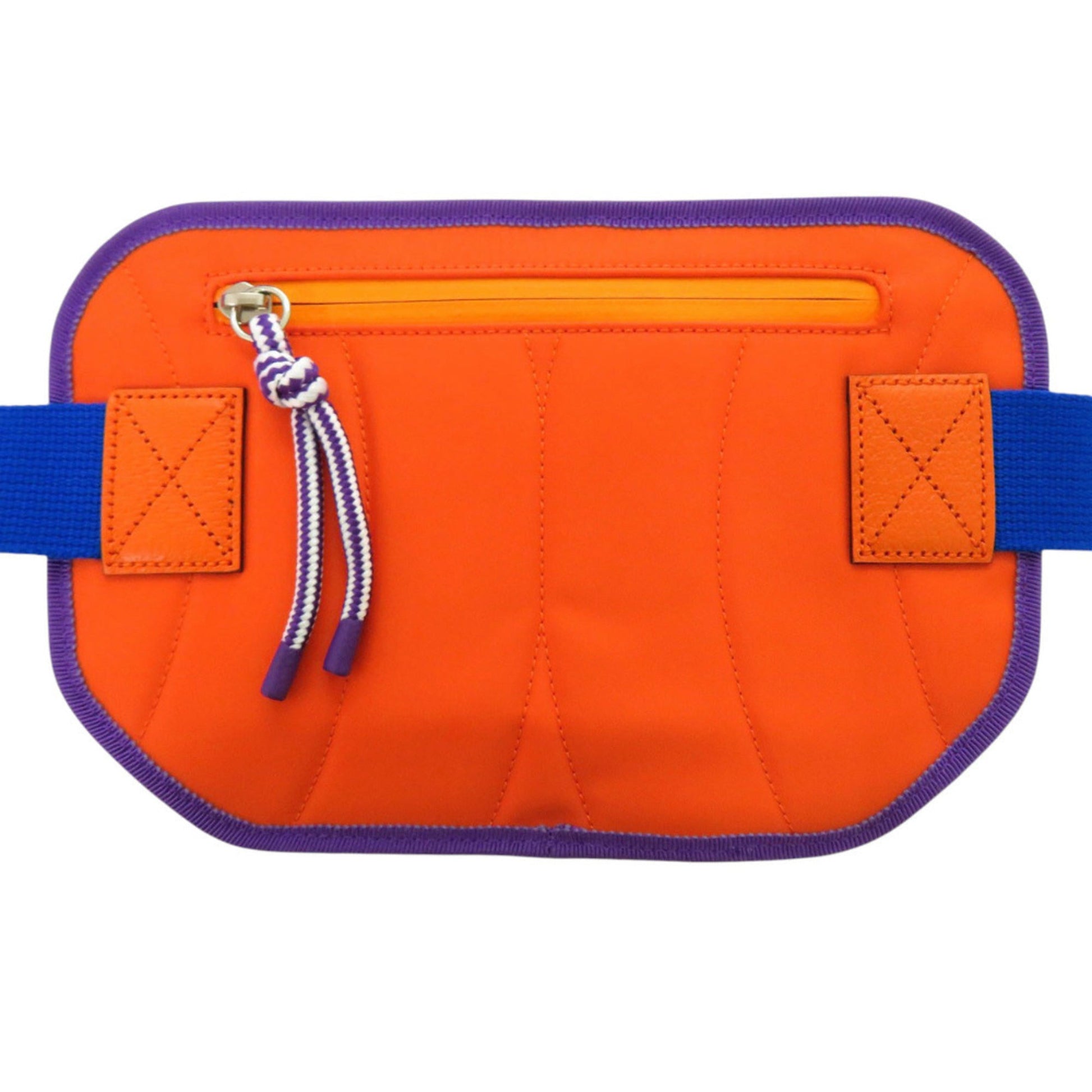 Gucci Blue Orange Purple Nylon Rubber Fanny Pack