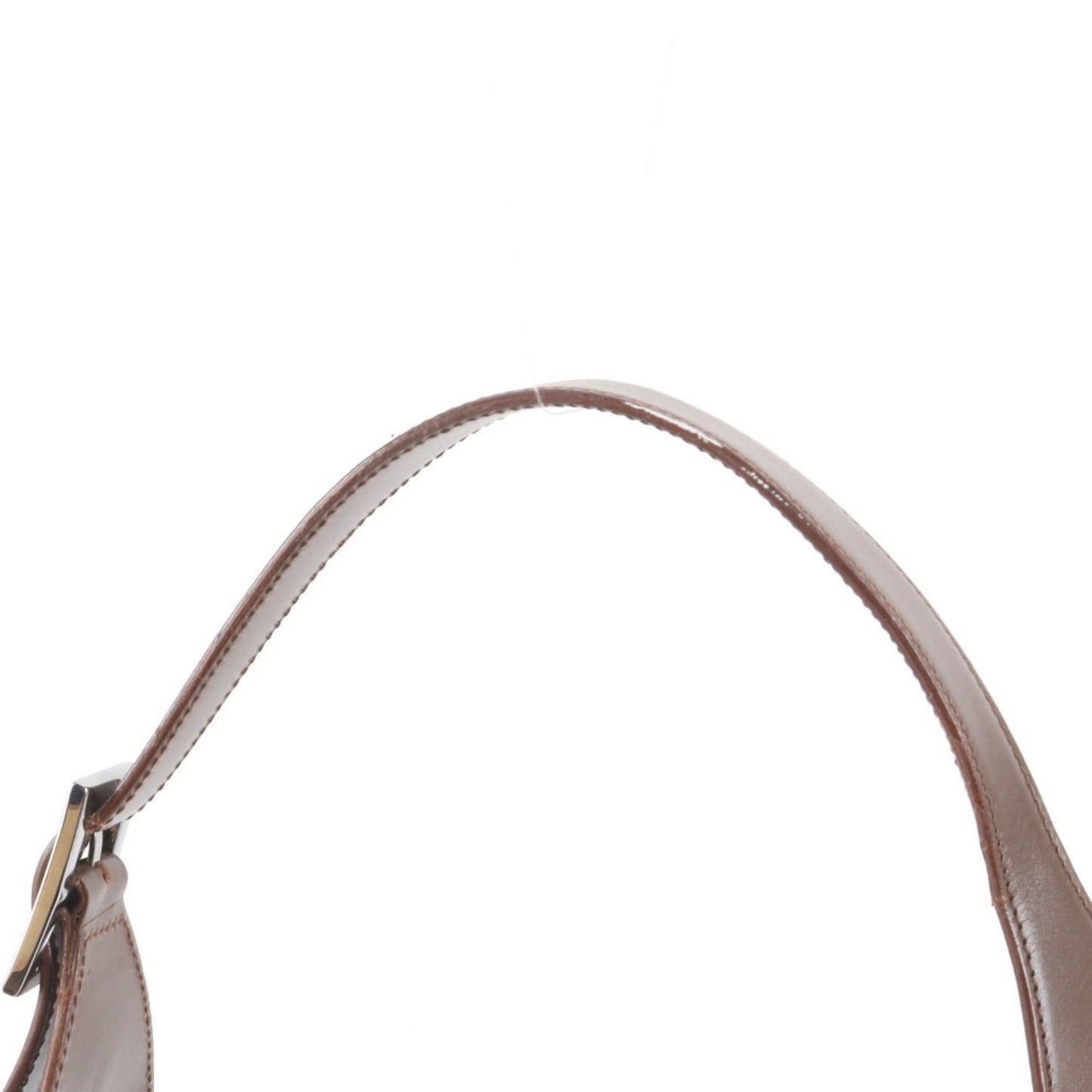 Gucci Brown Navy Leather Canvas Handbag Shoulder Bag