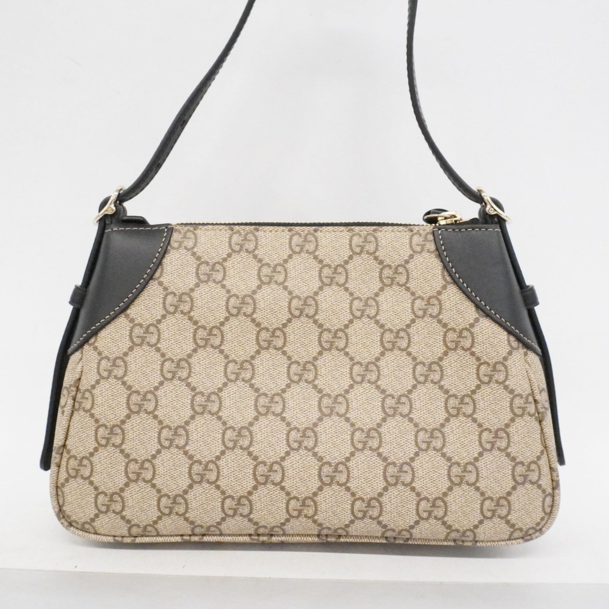 Gucci Black Brown Pvc Handbag