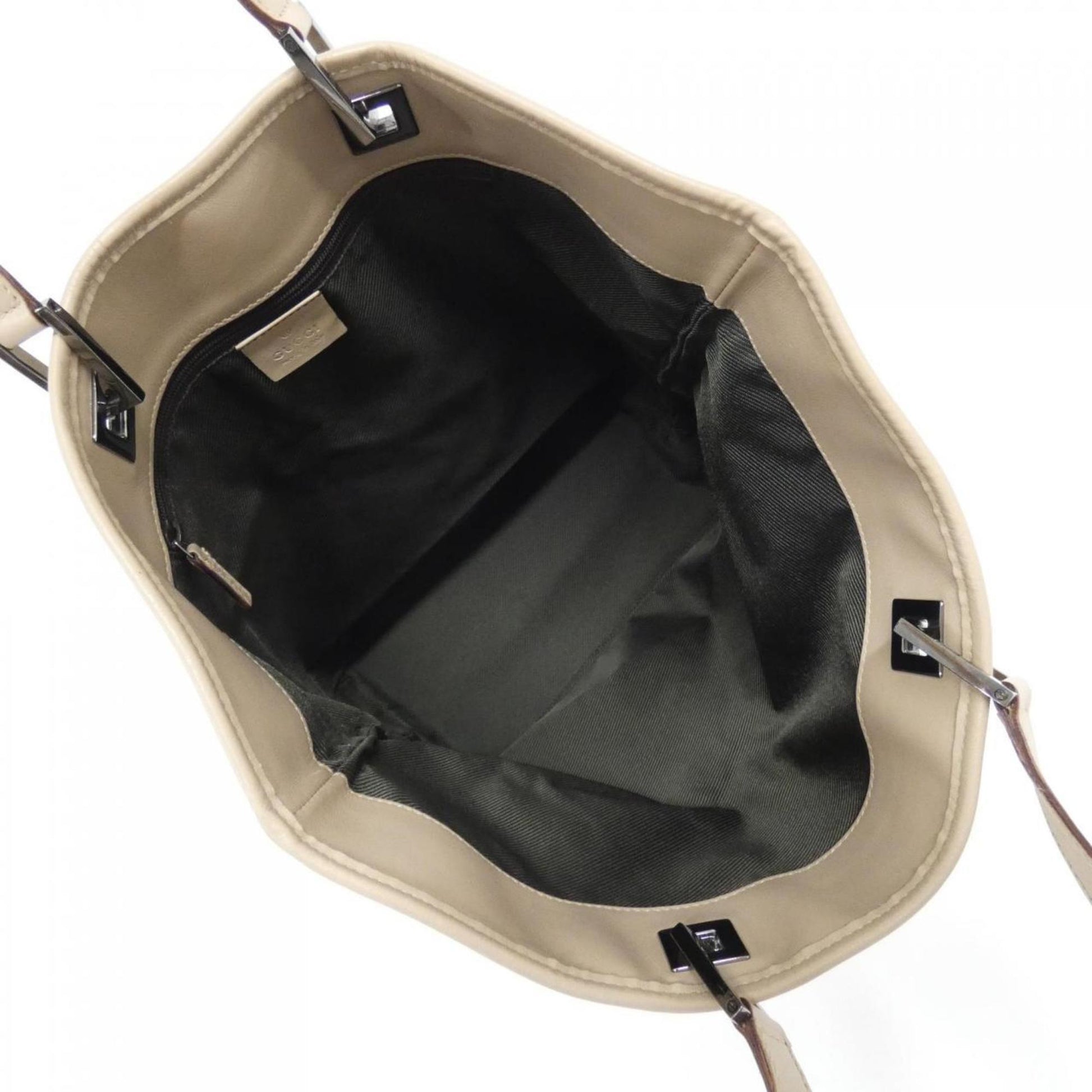 Gucci Beige Gg Canvas Handbag