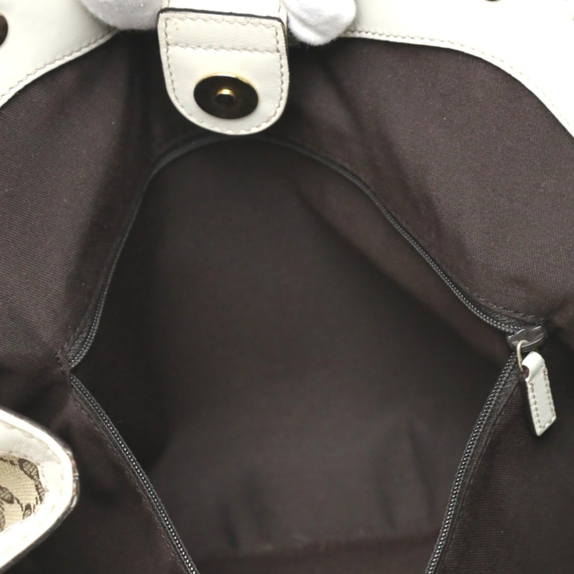 Gucci Brown Gg Canvas Handbag