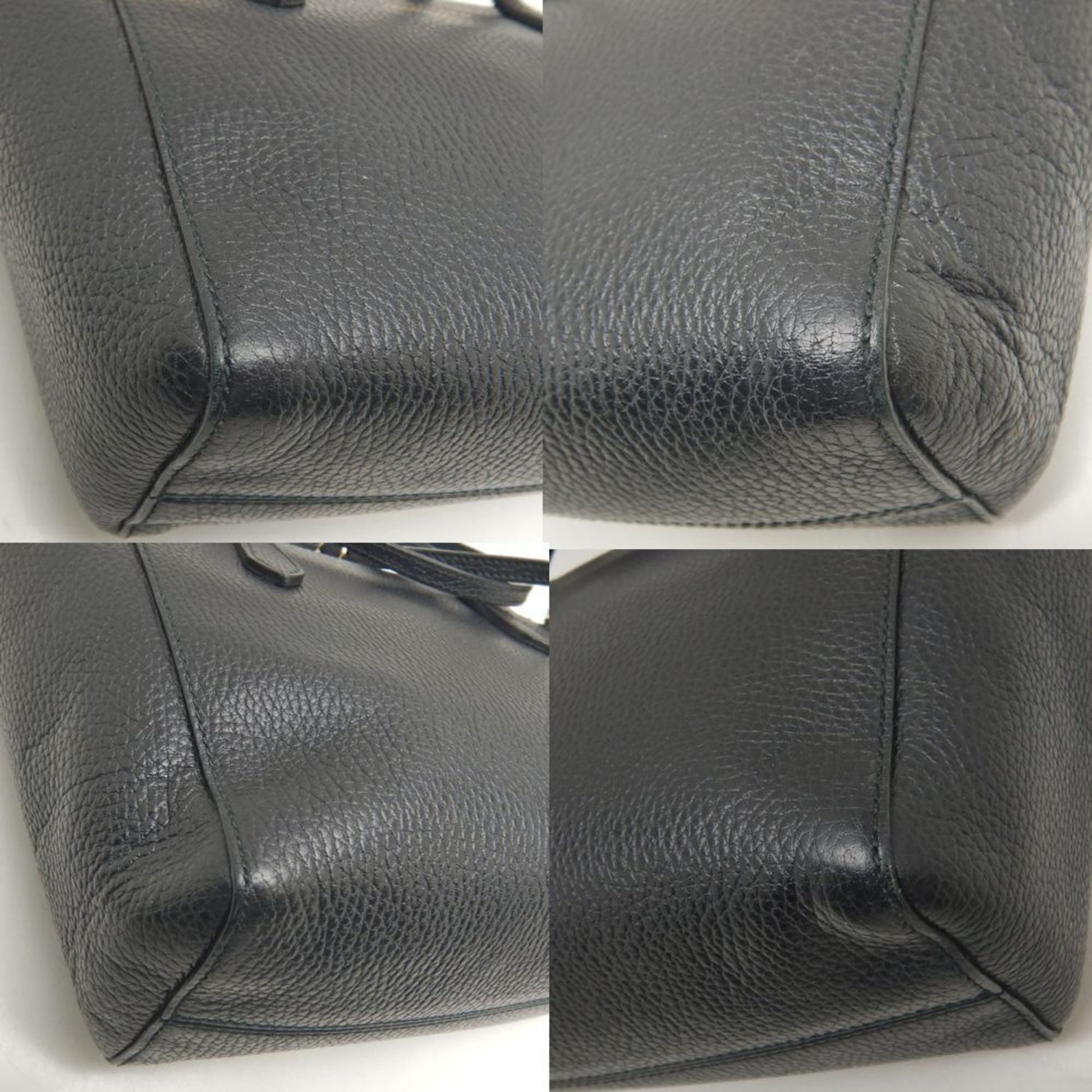 Gucci Black Leather Handbag