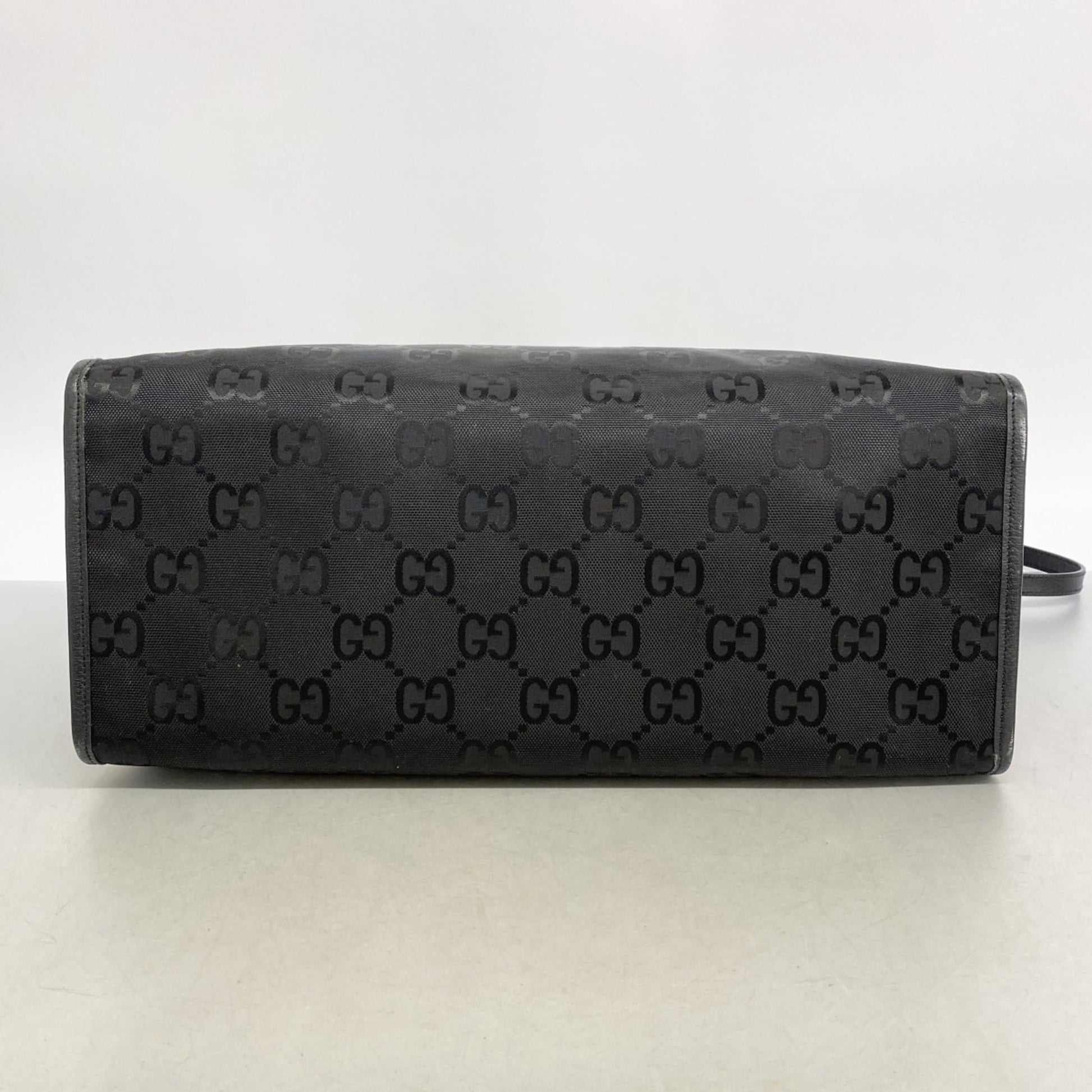 Gucci Black Nylon Tote Bag