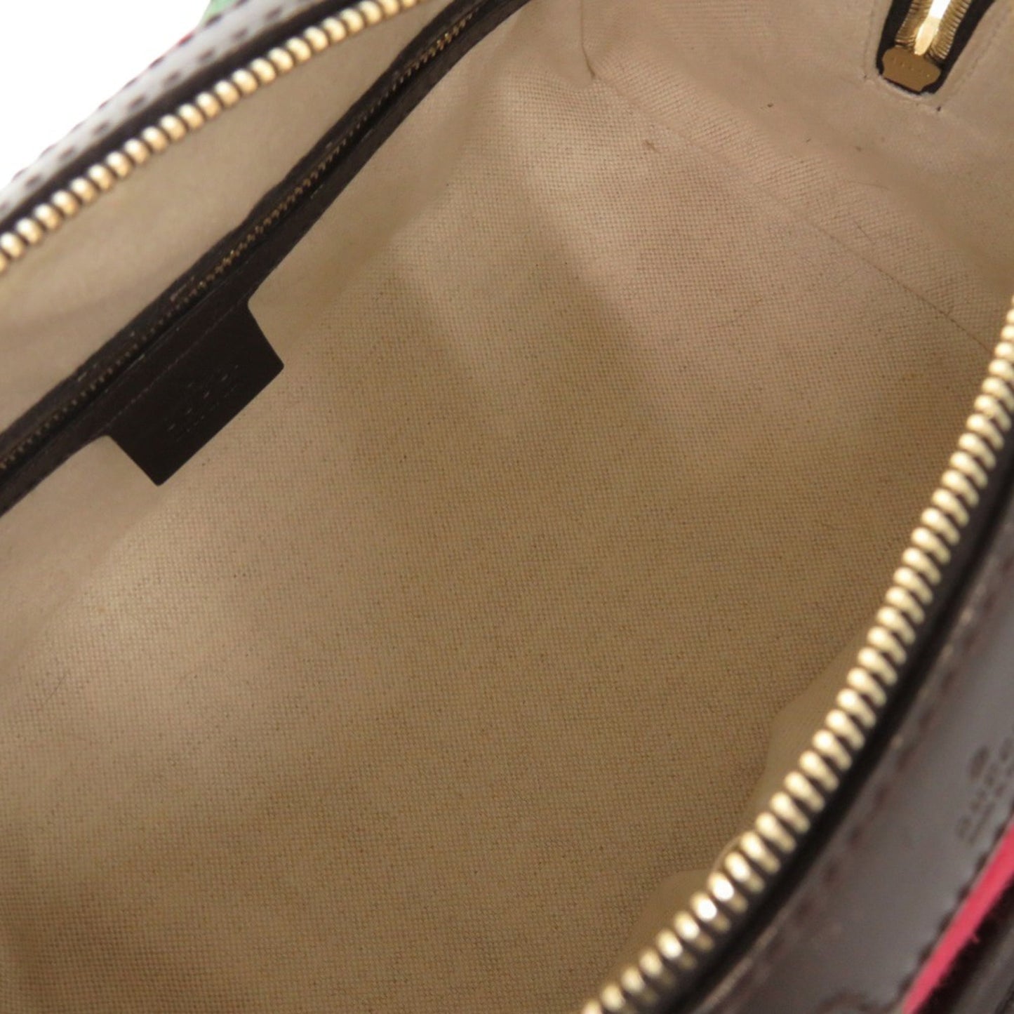 Gucci Beige Gg Canvas Handbag