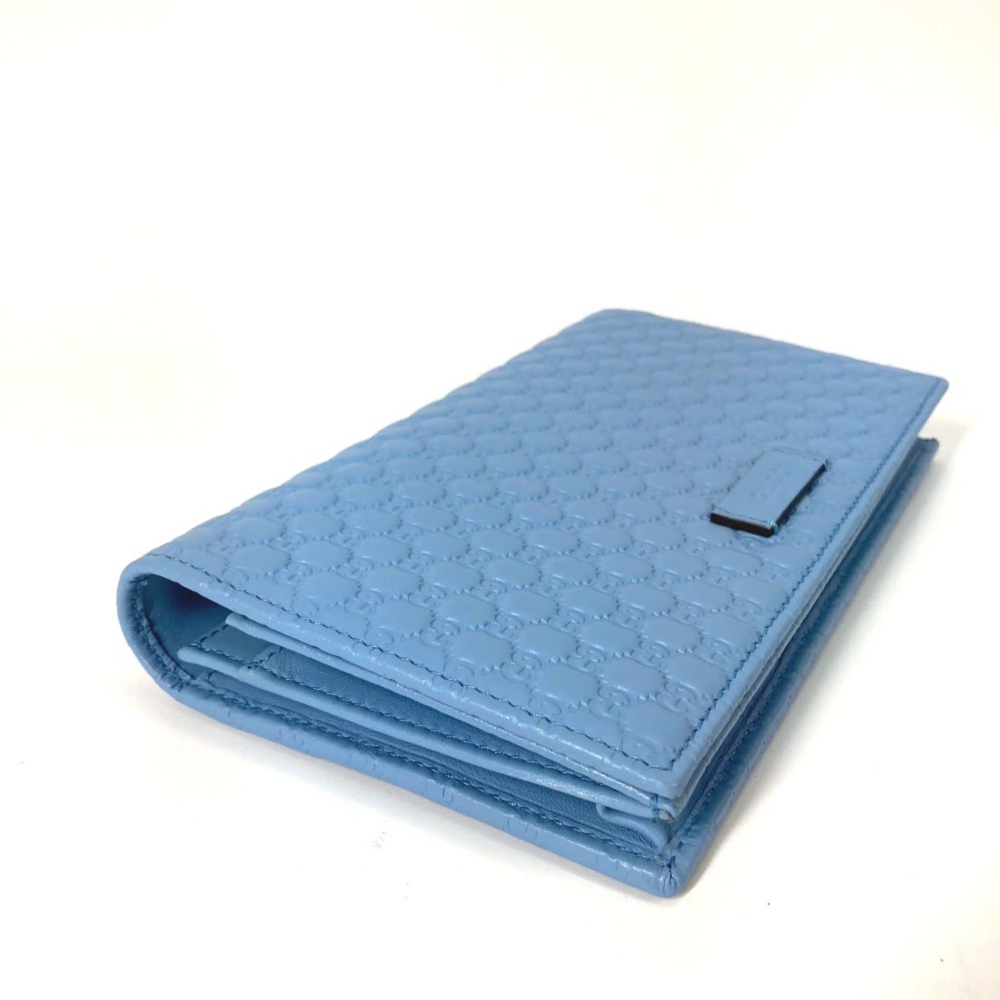 Gucci Blue Leather Shoulder Bag
