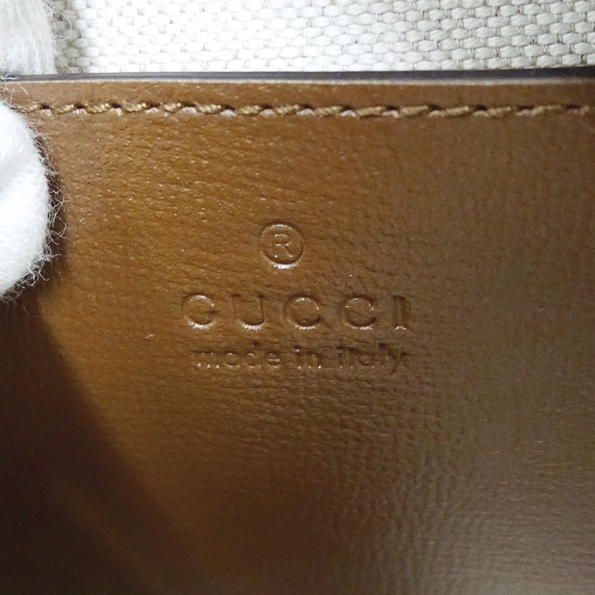 Gucci Brown Leather Shoulder Bag