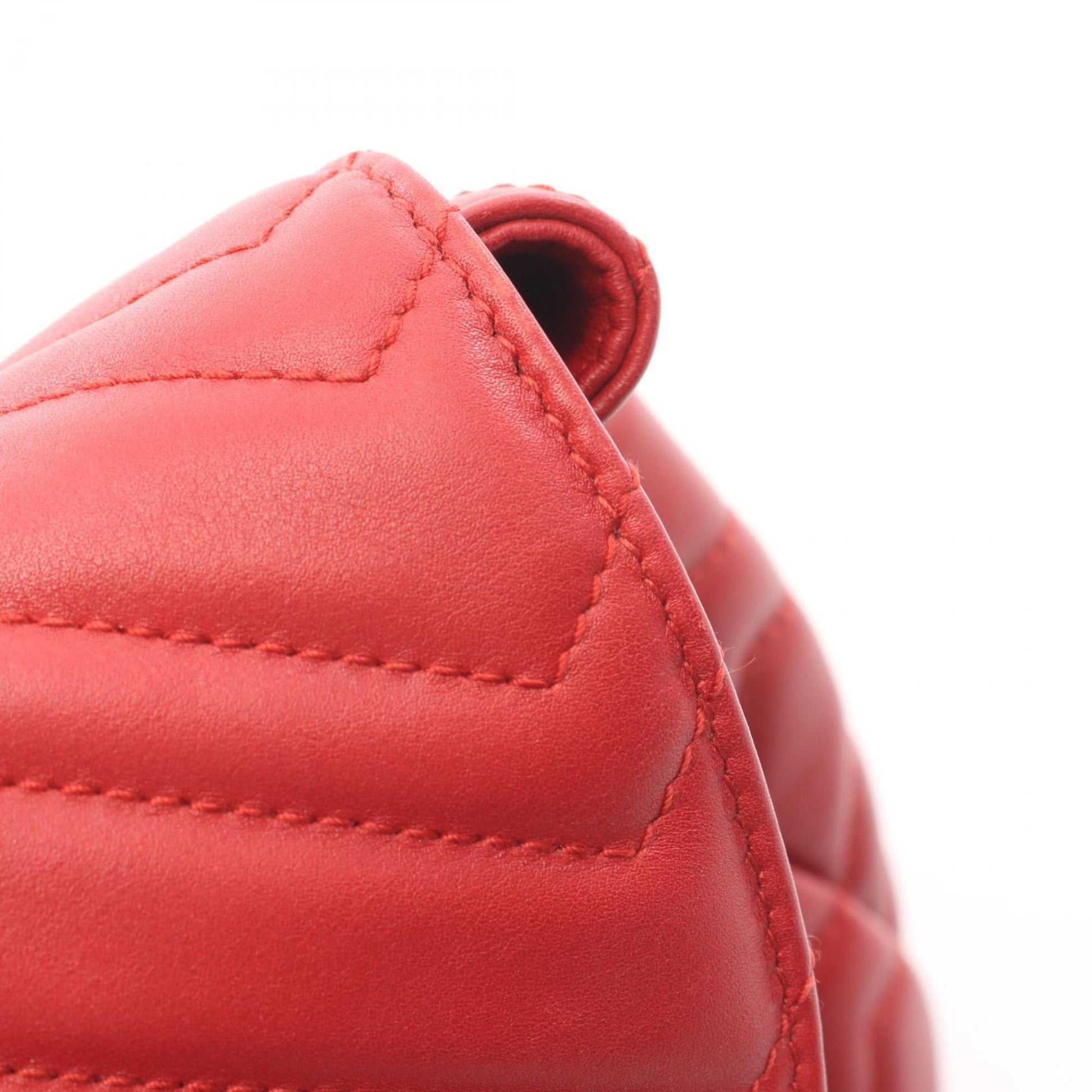 Gucci Red Color Leather Backpack