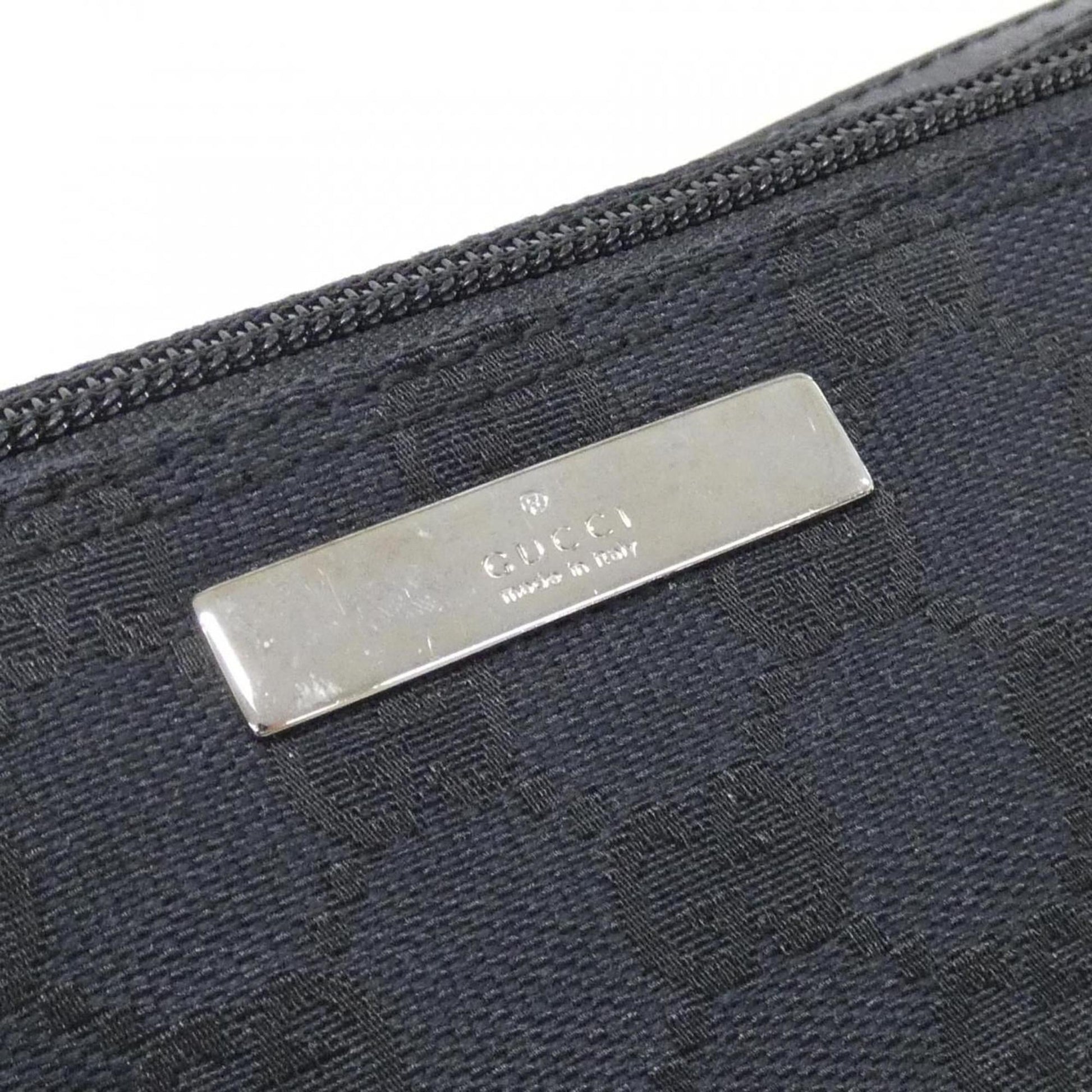 Gucci Gg Canvas Black Gg Canvas Handbag