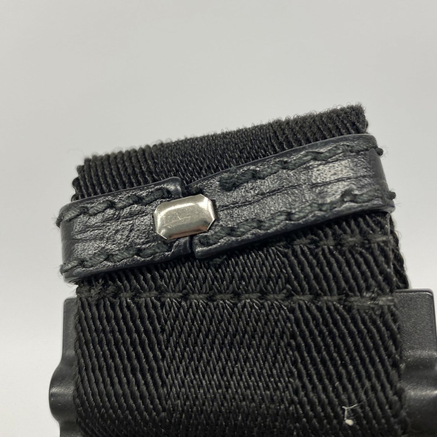 Gucci Black Pvc Shoulder Bag