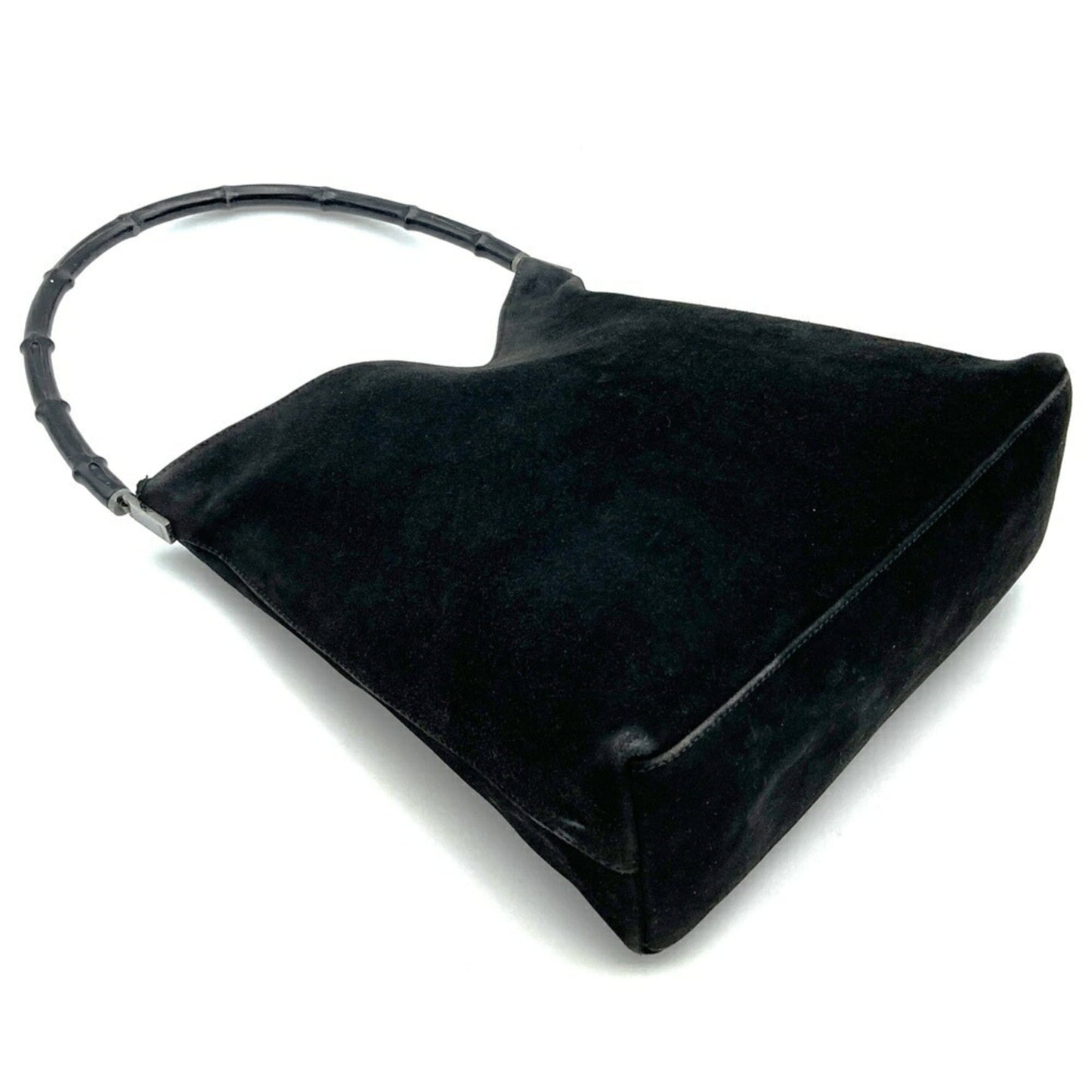 Gucci Black Suede Shoulder Bag