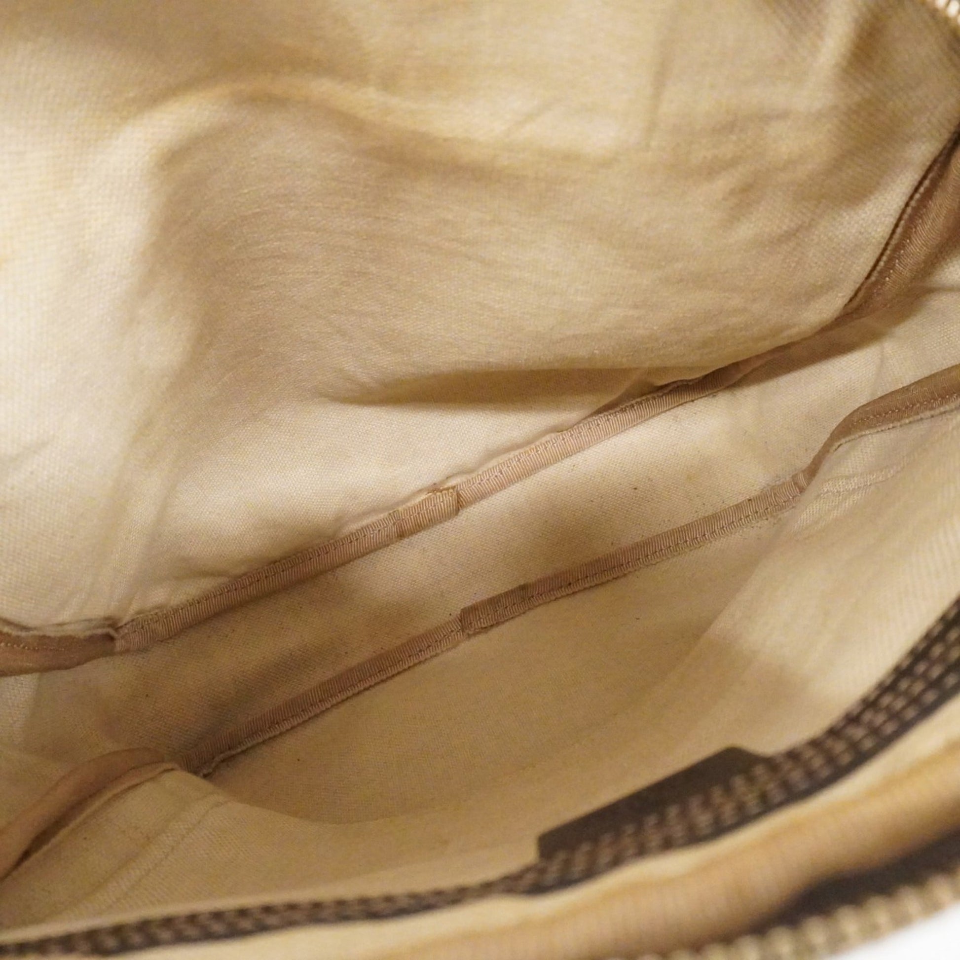 Gucci Brown Pvc Shoulder Bag