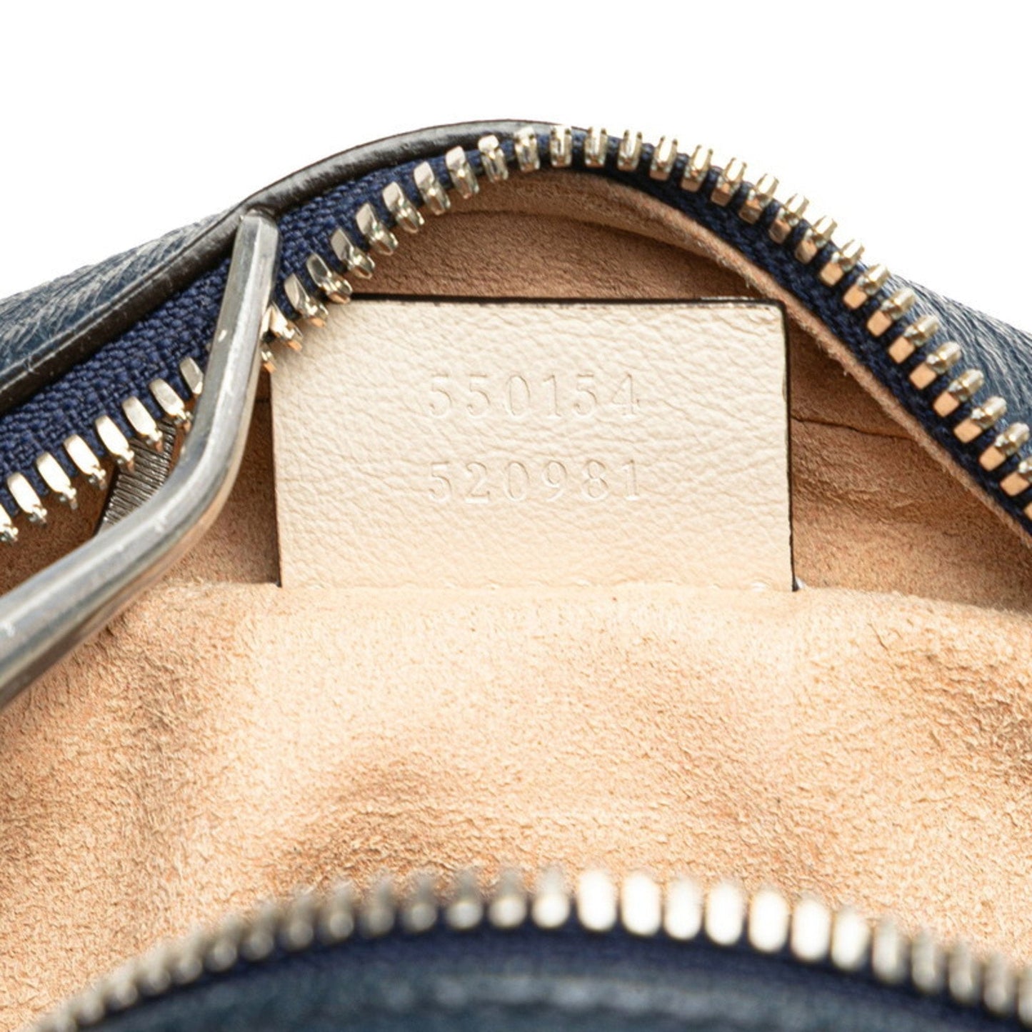 Gucci Navy Leather Shoulder Bag