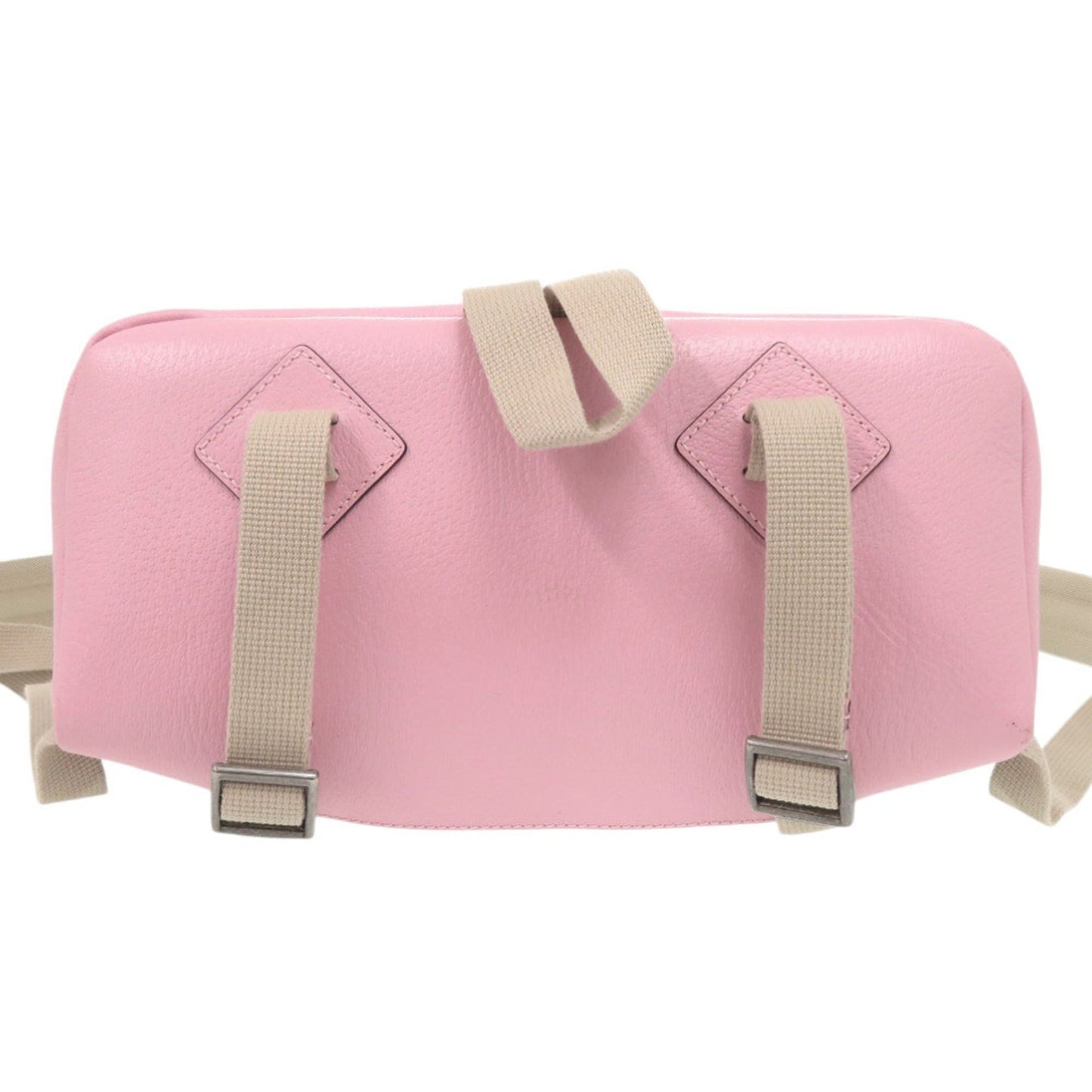 Gucci Multi-Color Pink Nylon Leather Backpack