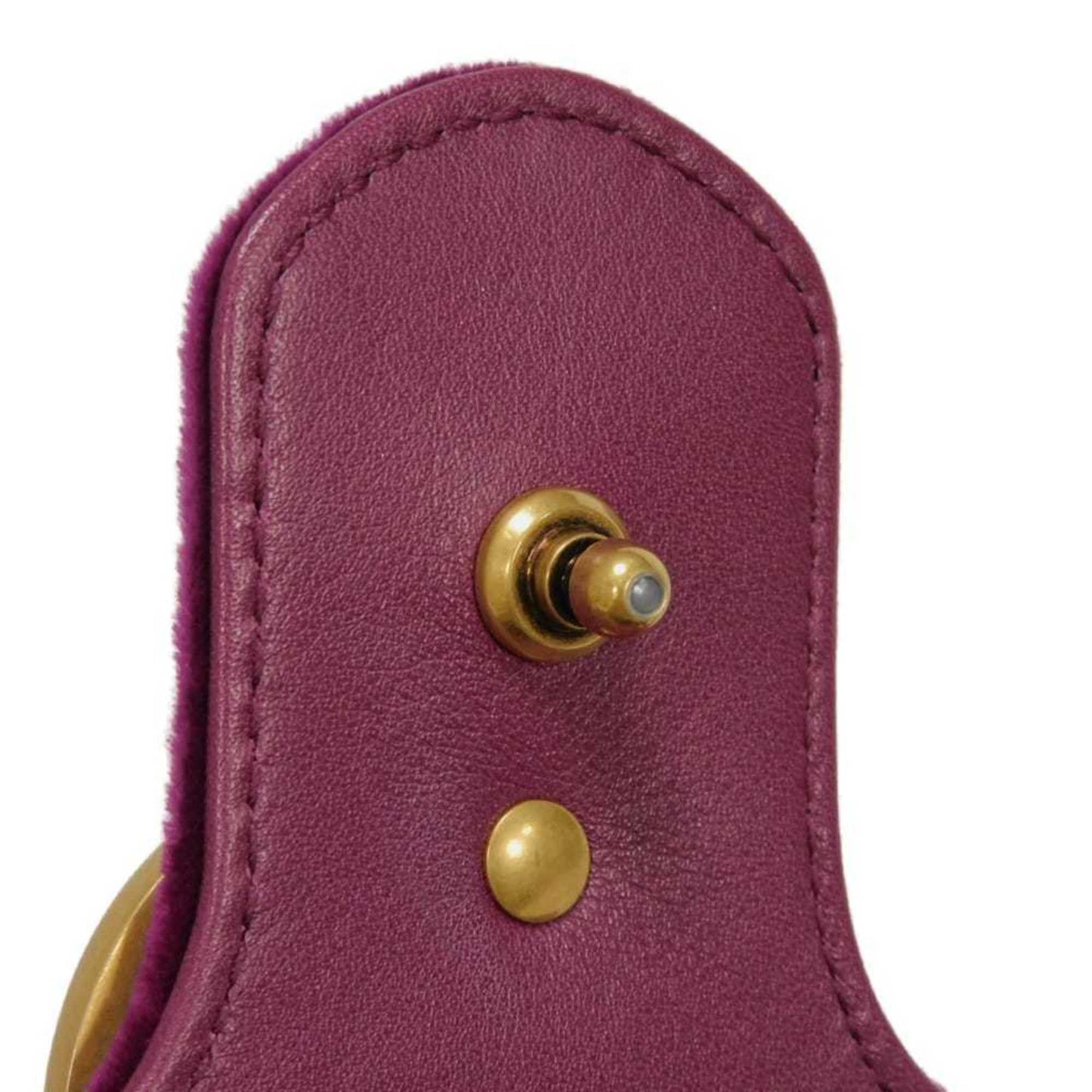 Gucci Purple Velvet Shoulder Bag