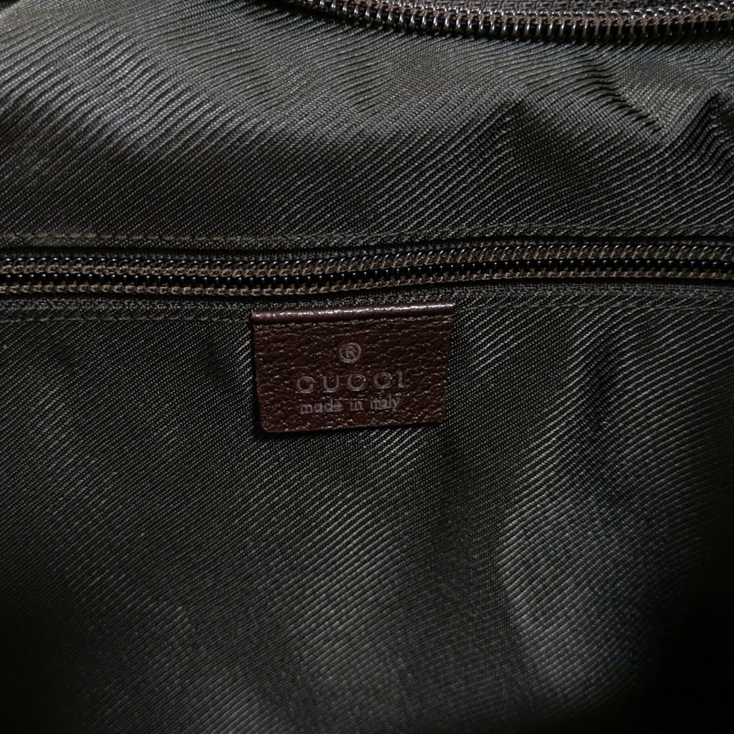 Gucci Sherry Line Beige Nylon Tote Bag