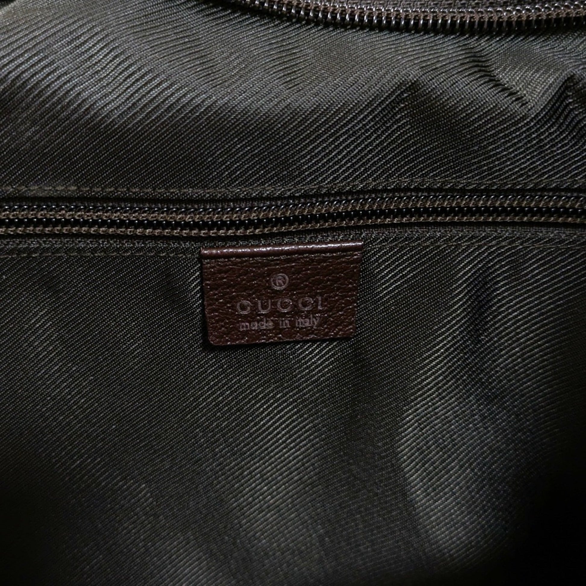 Gucci Sherry Line Beige Nylon Tote Bag