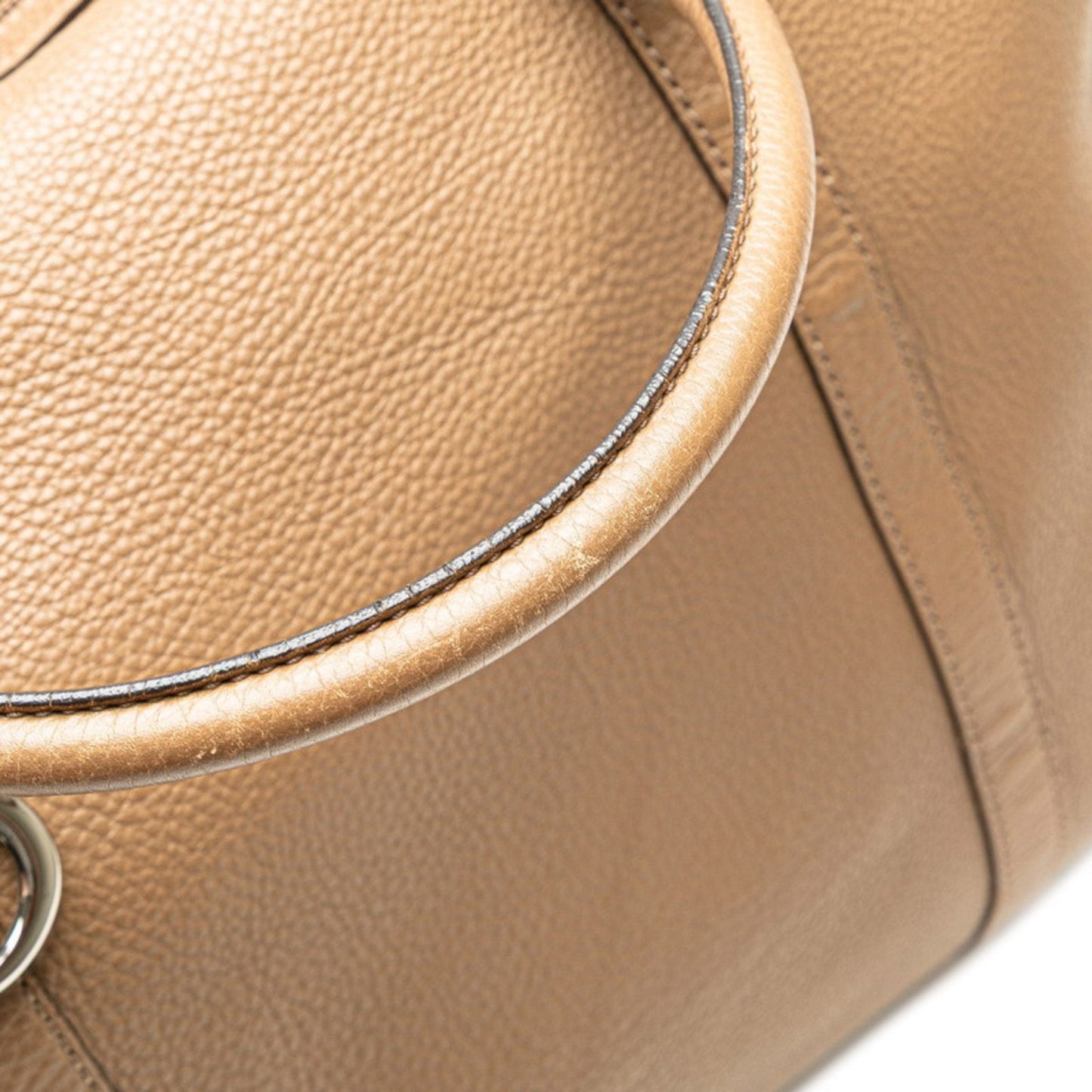 Gucci Brown Leather Shoulder Bag Tote Bag
