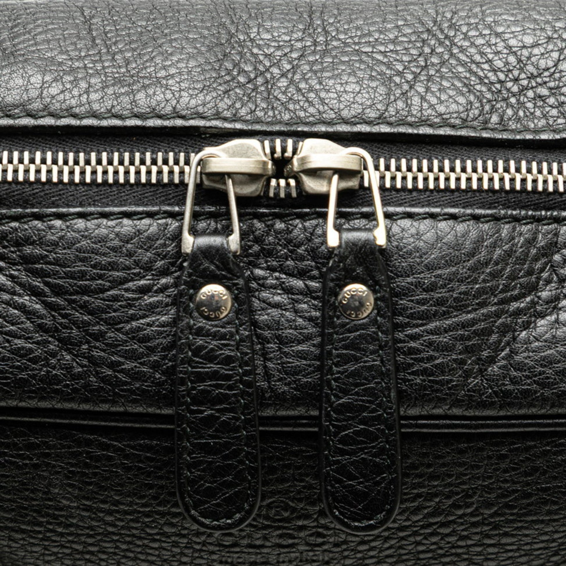 Gucci Black Leather Handbag