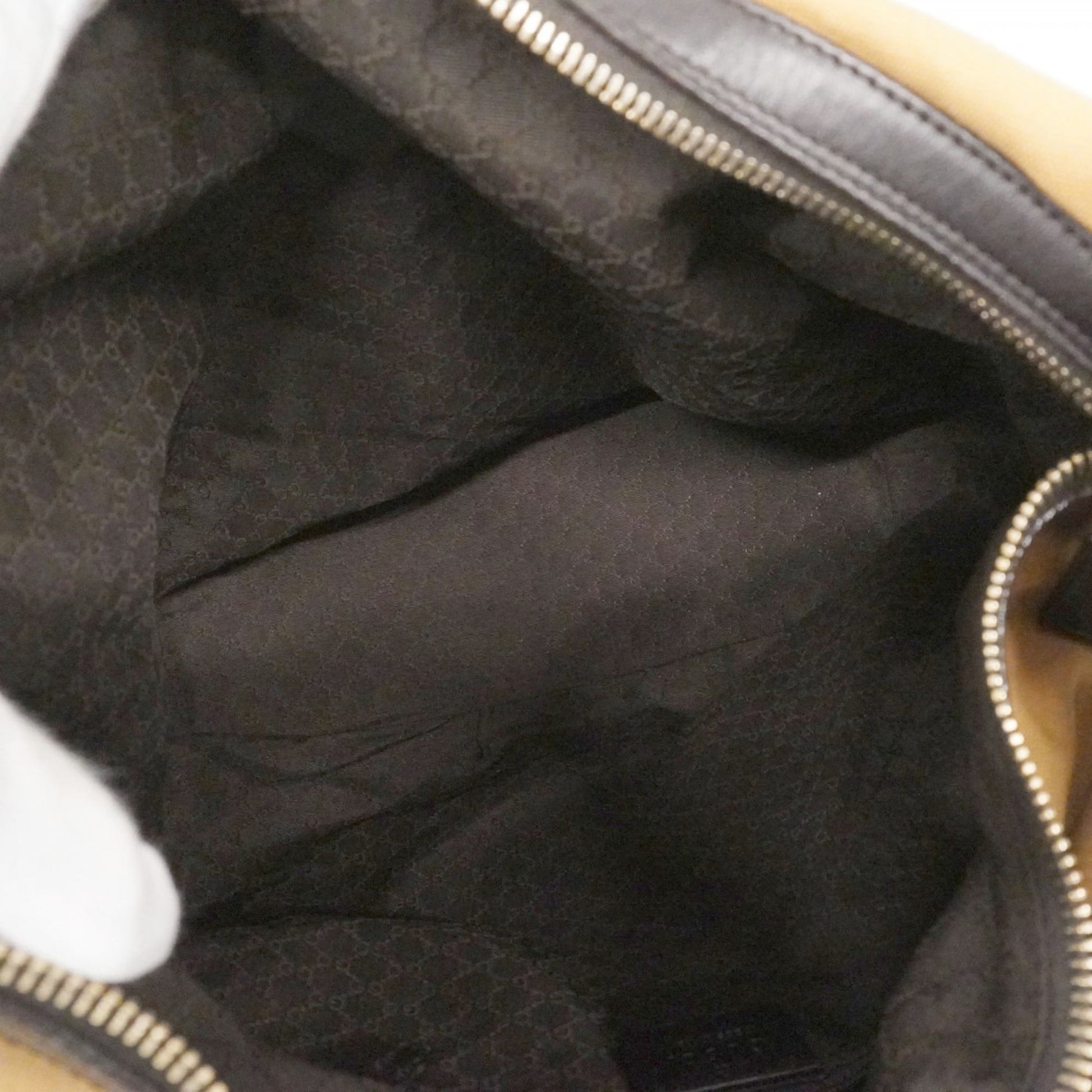 Gucci Beige Canvas Shoulder Bag