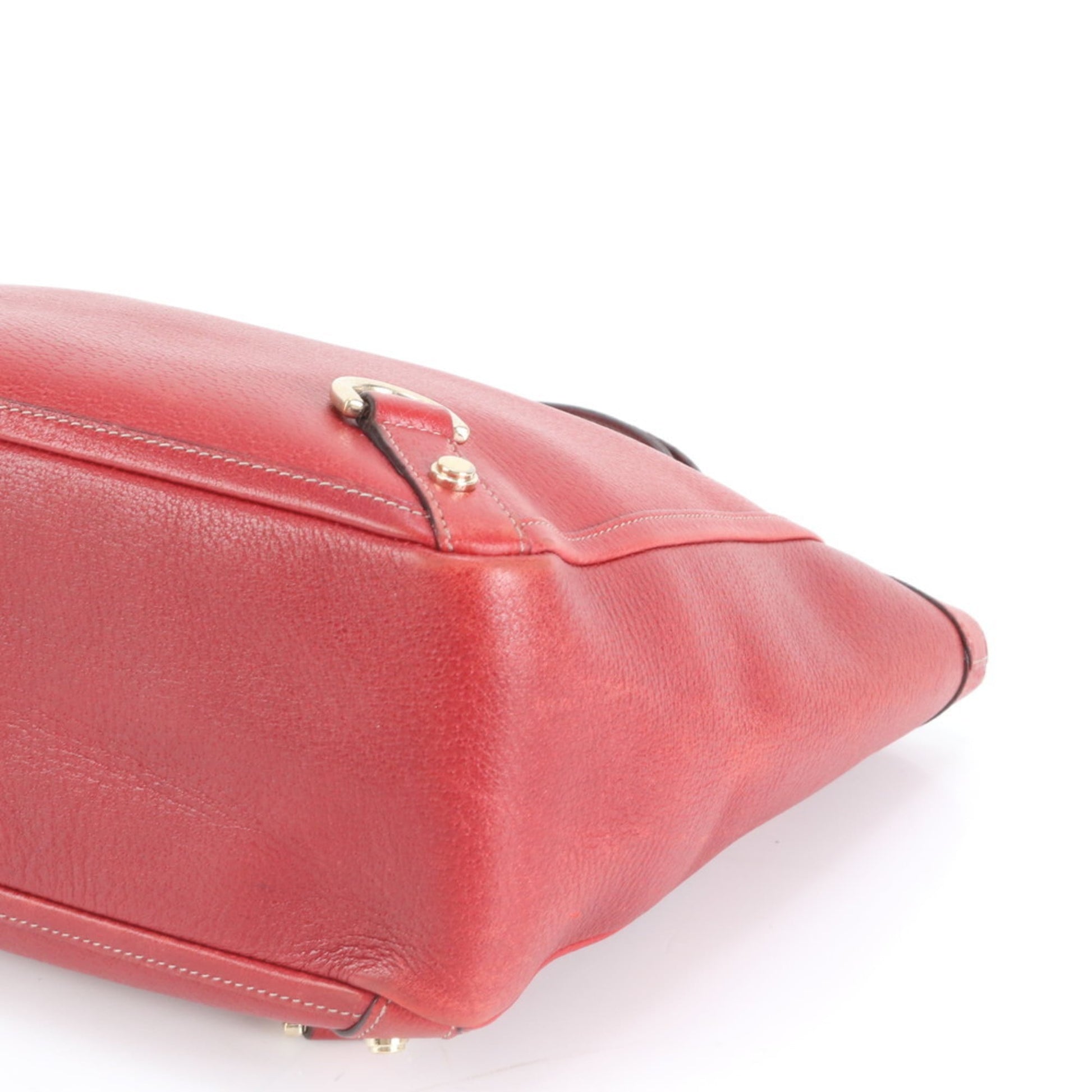 Gucci Red Color Leather Handbag